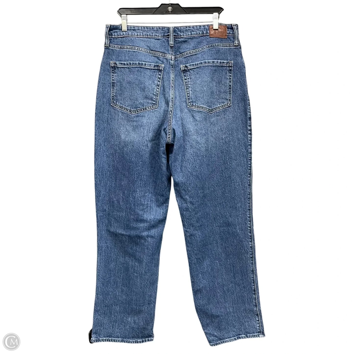 Jeans Boyfriend By Hollister In Blue Denim, Size: 14