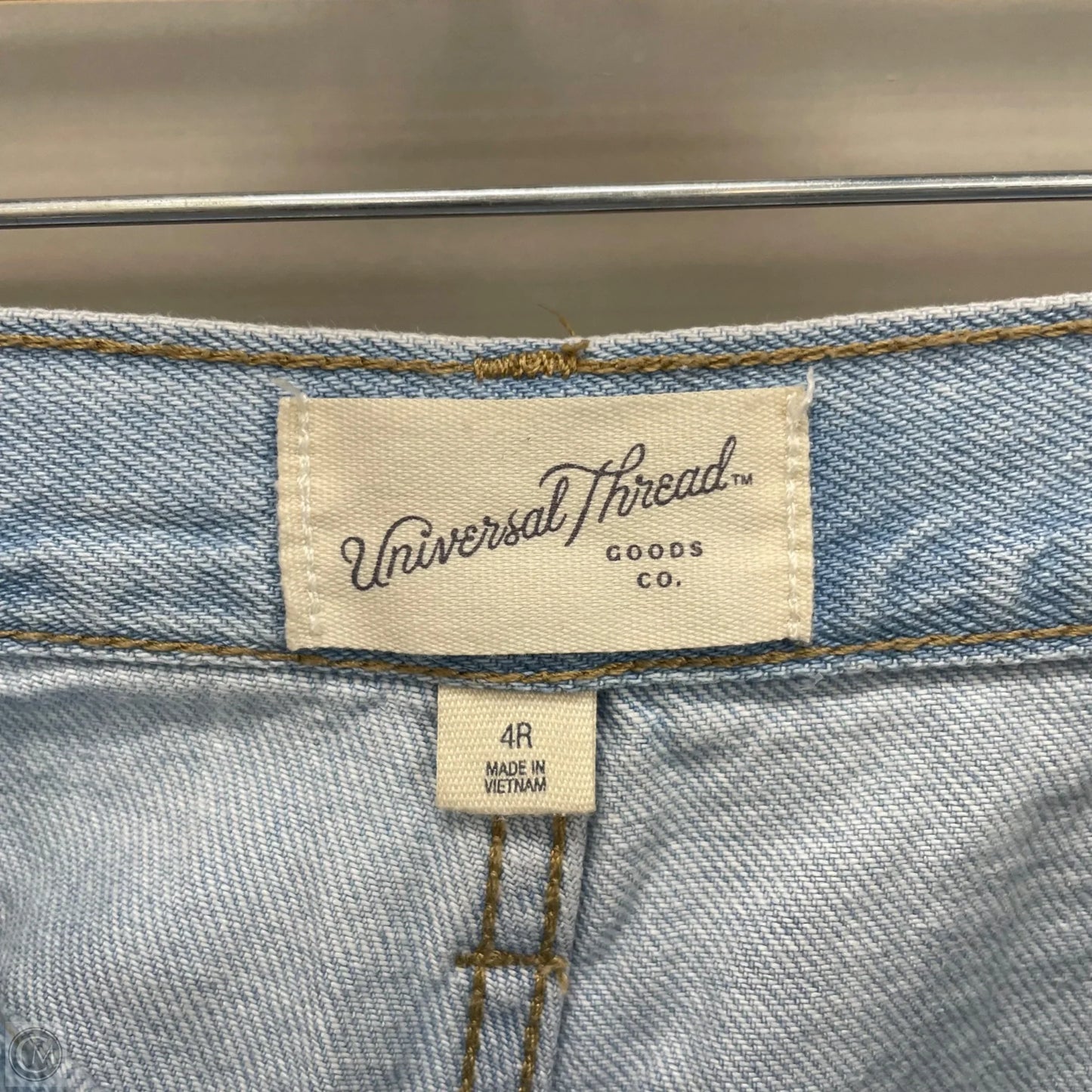 Jeans Wide Leg By Universal Thread In Blue Denim, Size: 4