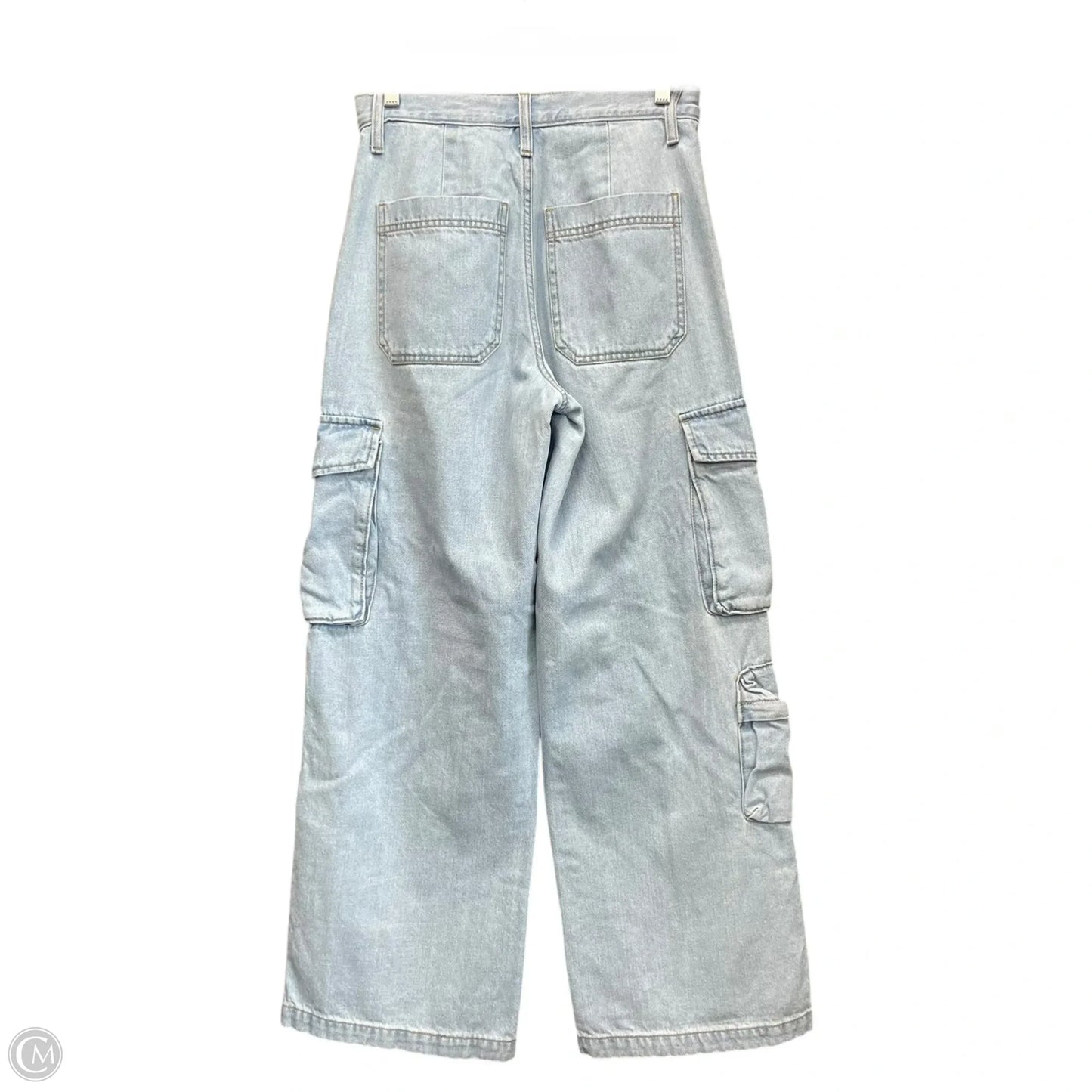 Jeans Wide Leg By Universal Thread In Blue Denim, Size: 4