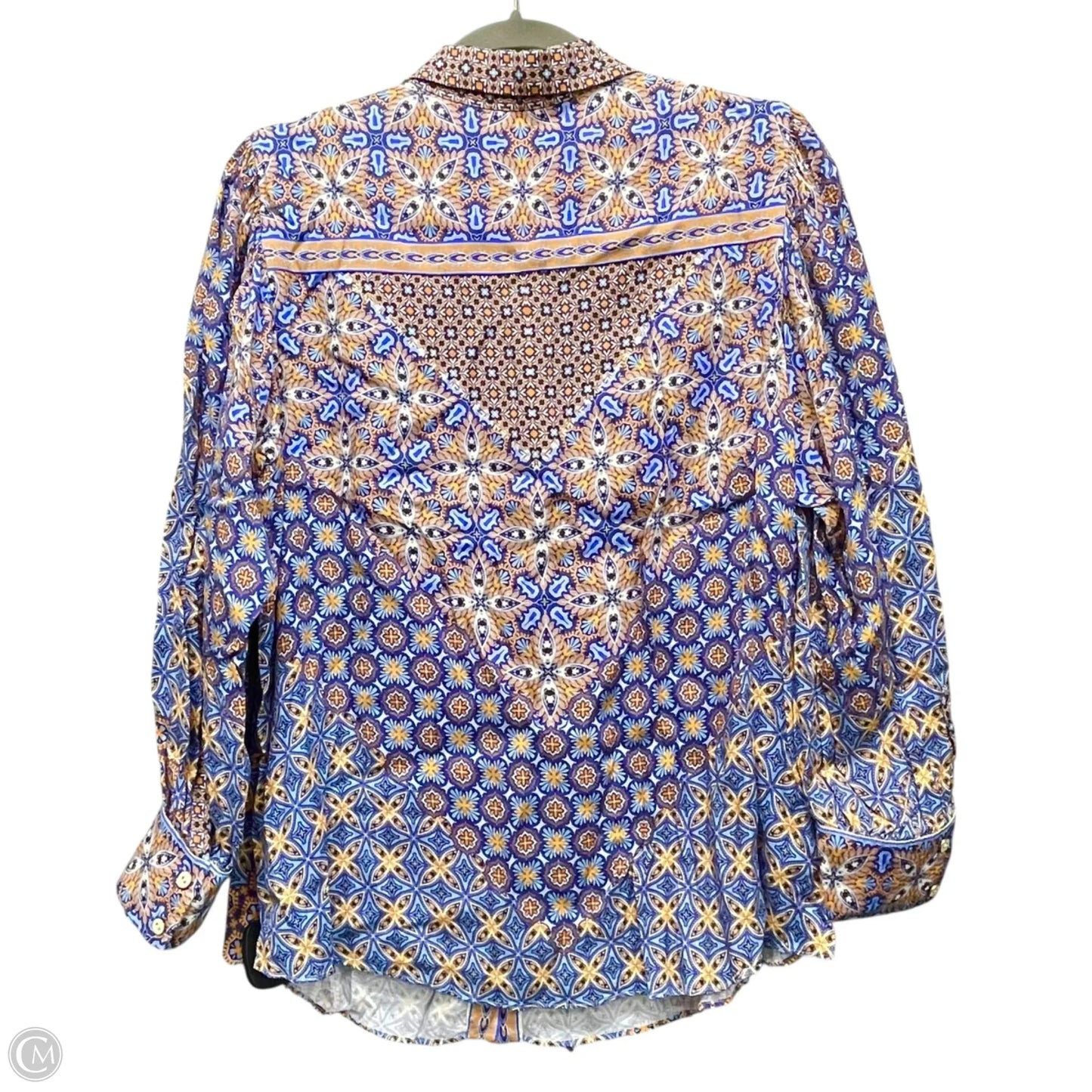 Top Long Sleeve By Hale Bob In Multi-colored, Size: L