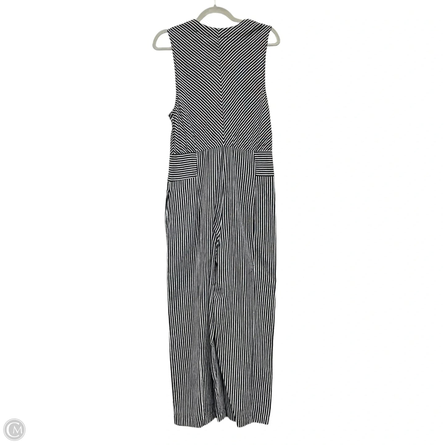 Jumpsuit By Free People In Blue & White, Size: 8