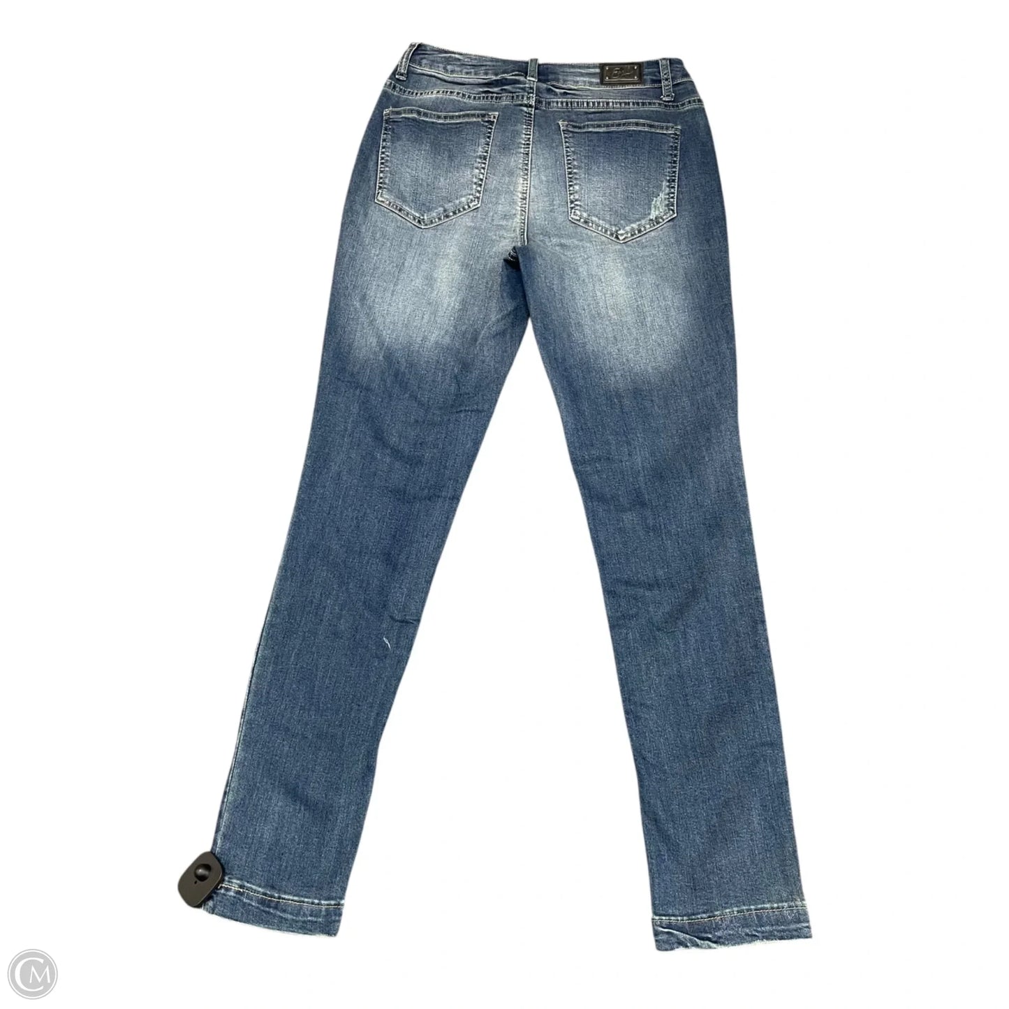 Jeans Skinny By Earl Jean In Blue Denim, Size: 6