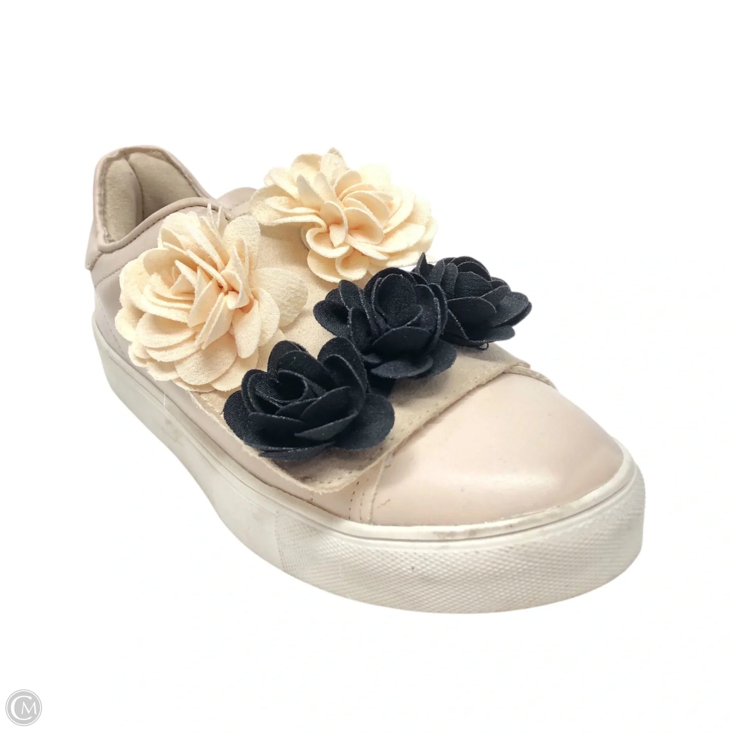 Shoes Sneakers By Mia In Beige, Size: 6.5