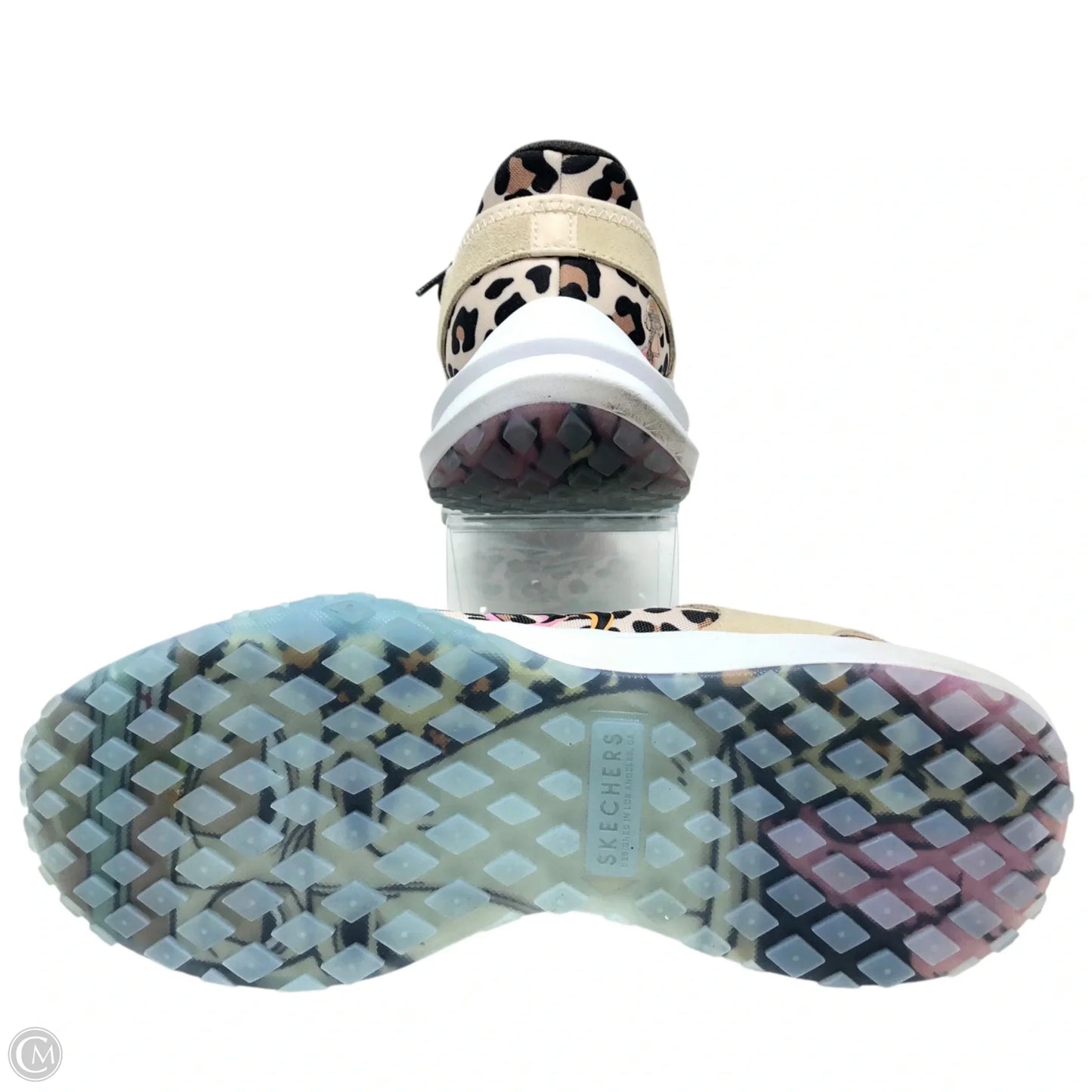 Shoes Athletic By Skechers In Animal Print, Size: 11
