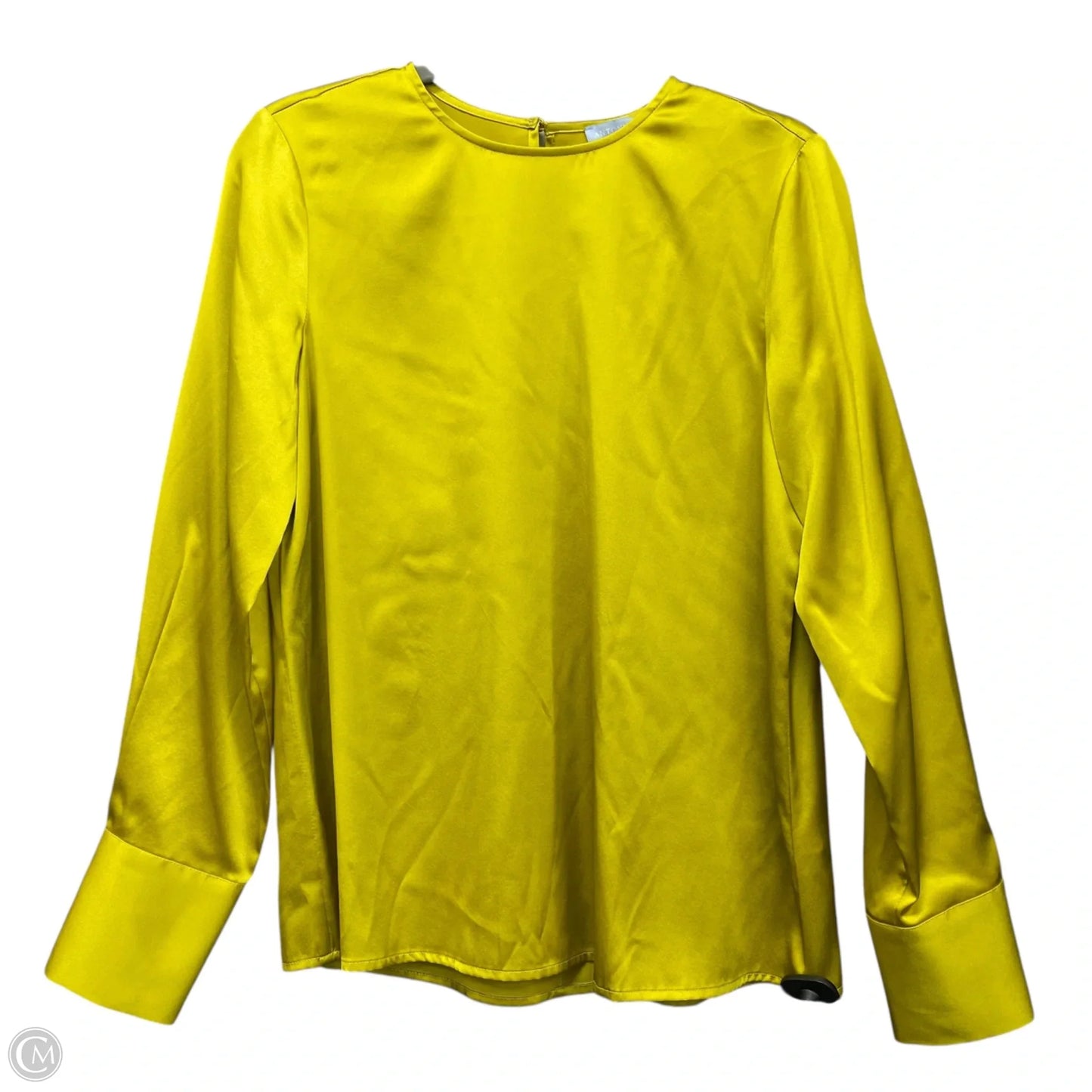 Blouse Long Sleeve By Antonio Melani In Yellow, Size: S