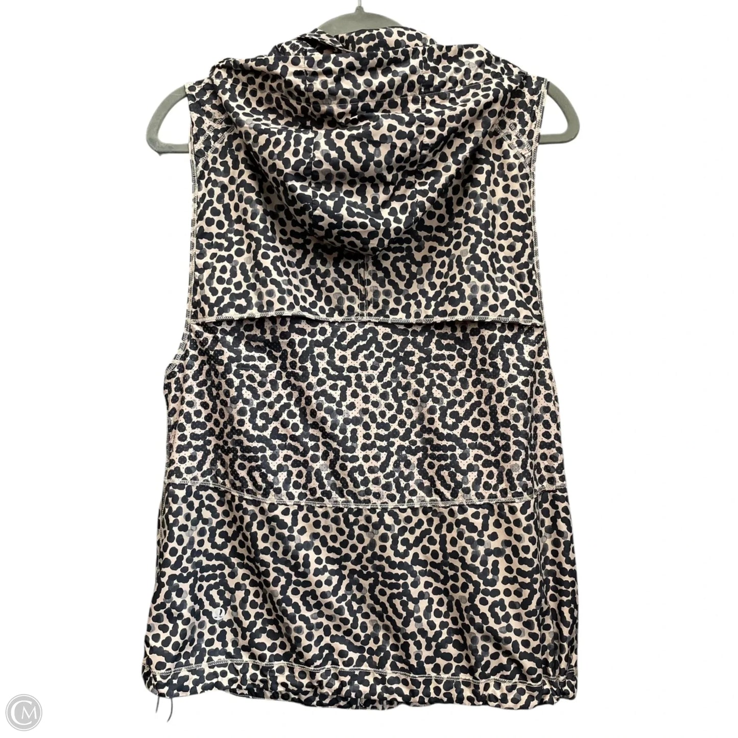 Vest Other By Lululemon In Black & Tan, Size: 8