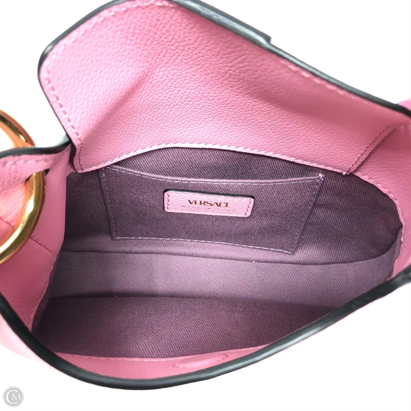 Handbag Luxury Designer By Versace, Size: Small