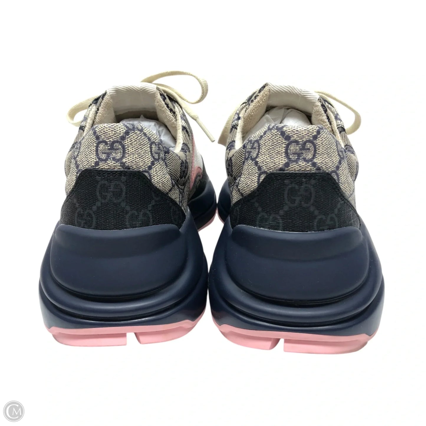 Shoes Luxury Designer By Gucci In Multi-colored, Size: 11