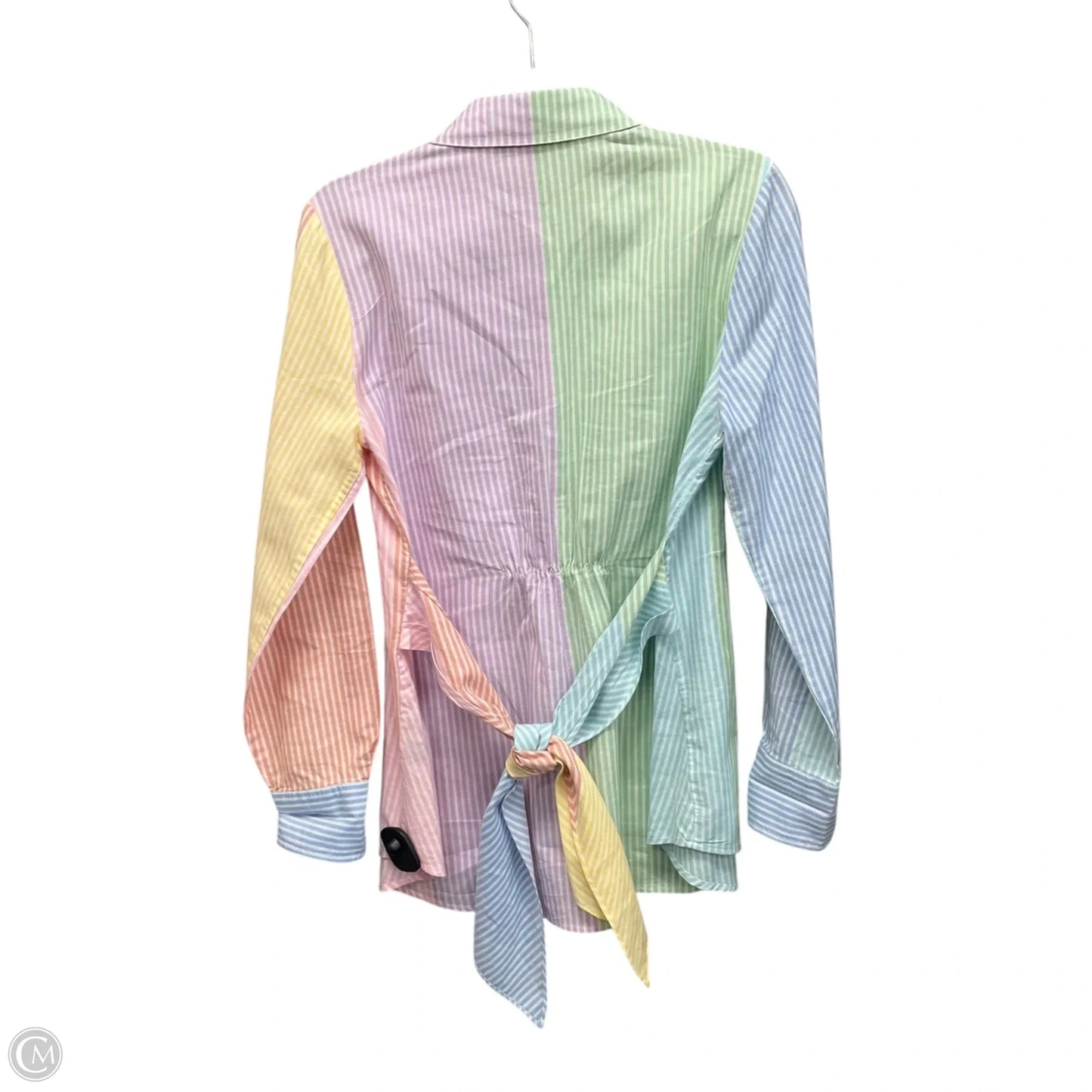 Top Long Sleeve By Tommy Hilfiger In Multi-colored, Size: M