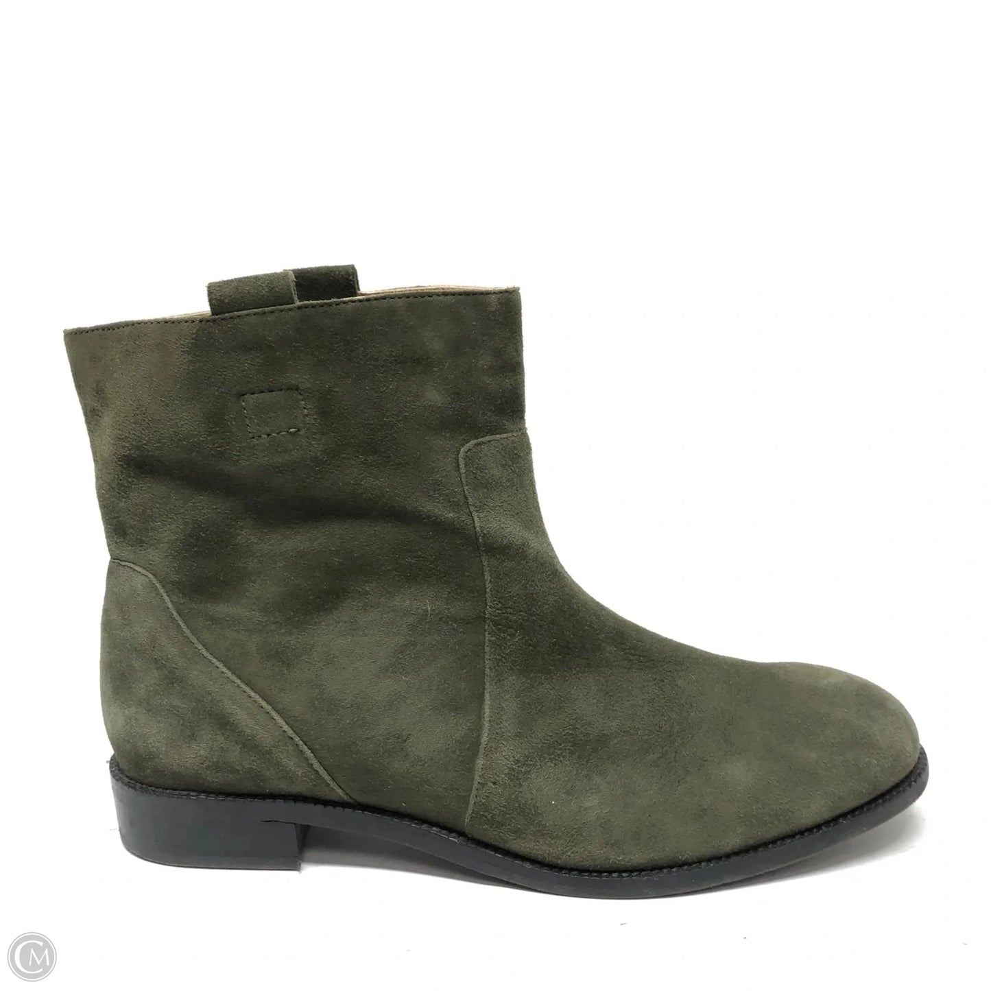 Boots Ankle Heels By Lands End In Green, Size: 10