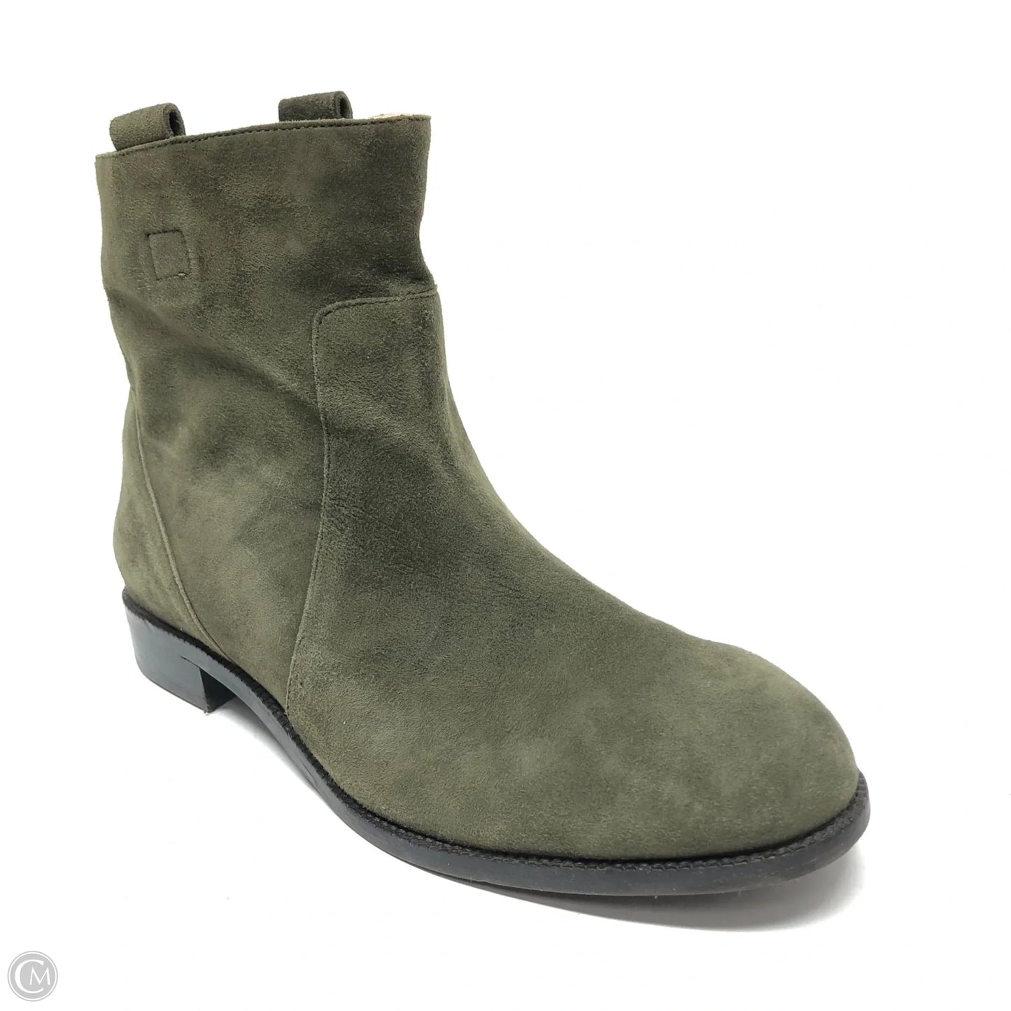Boots Ankle Heels By Lands End In Green, Size: 10