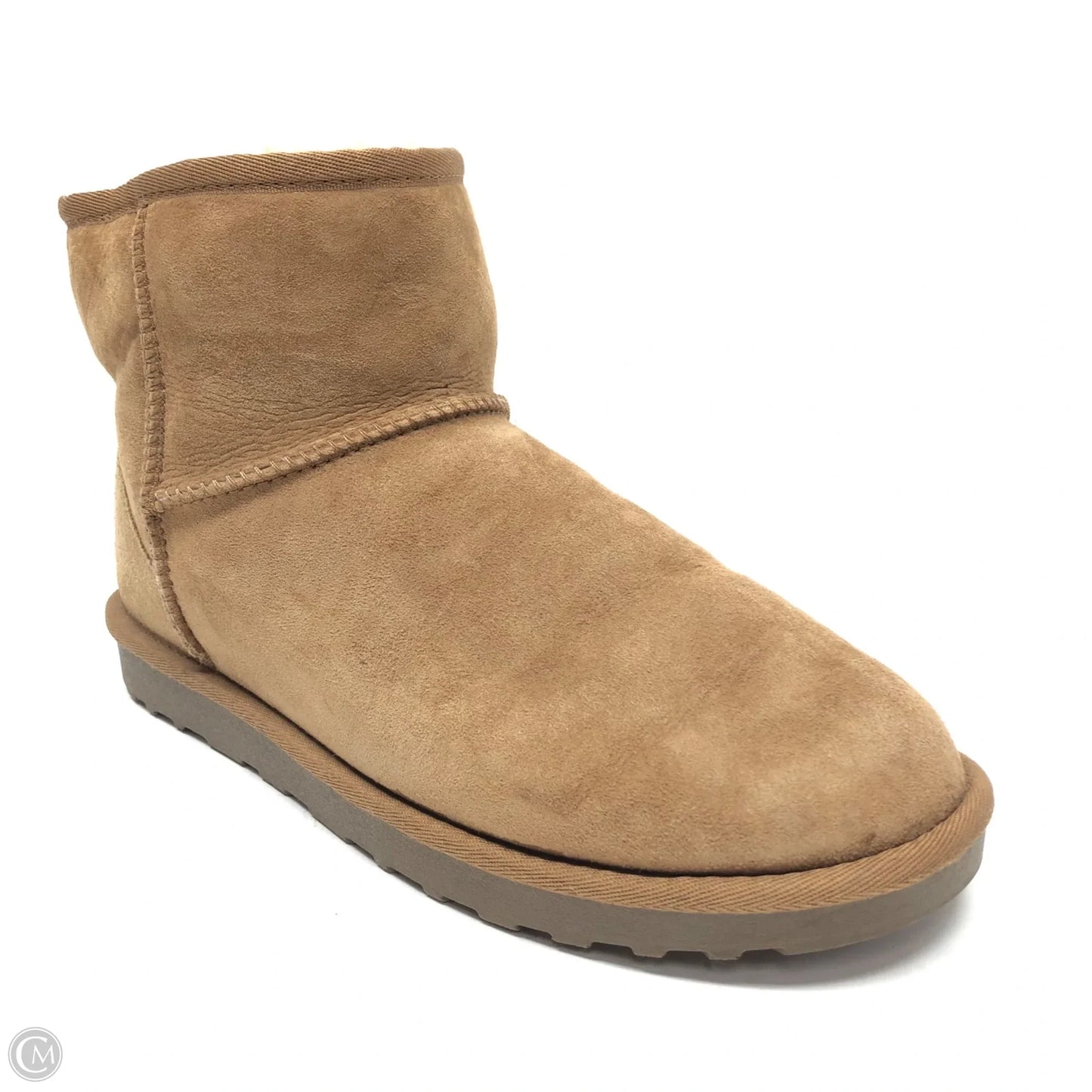 Boots Ankle Flats By Members Mark In Tan, Size: 10