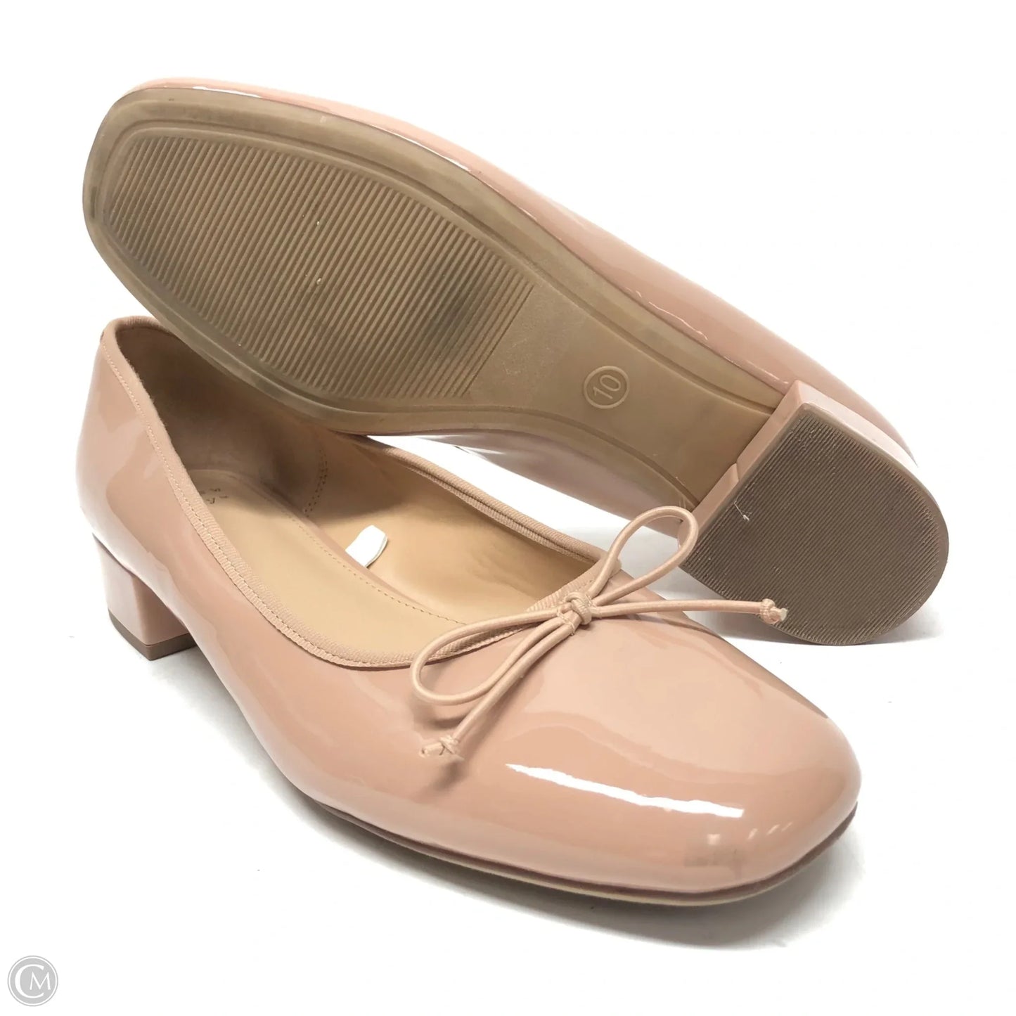 Shoes Heels Block By A New Day In Tan, Size: 10