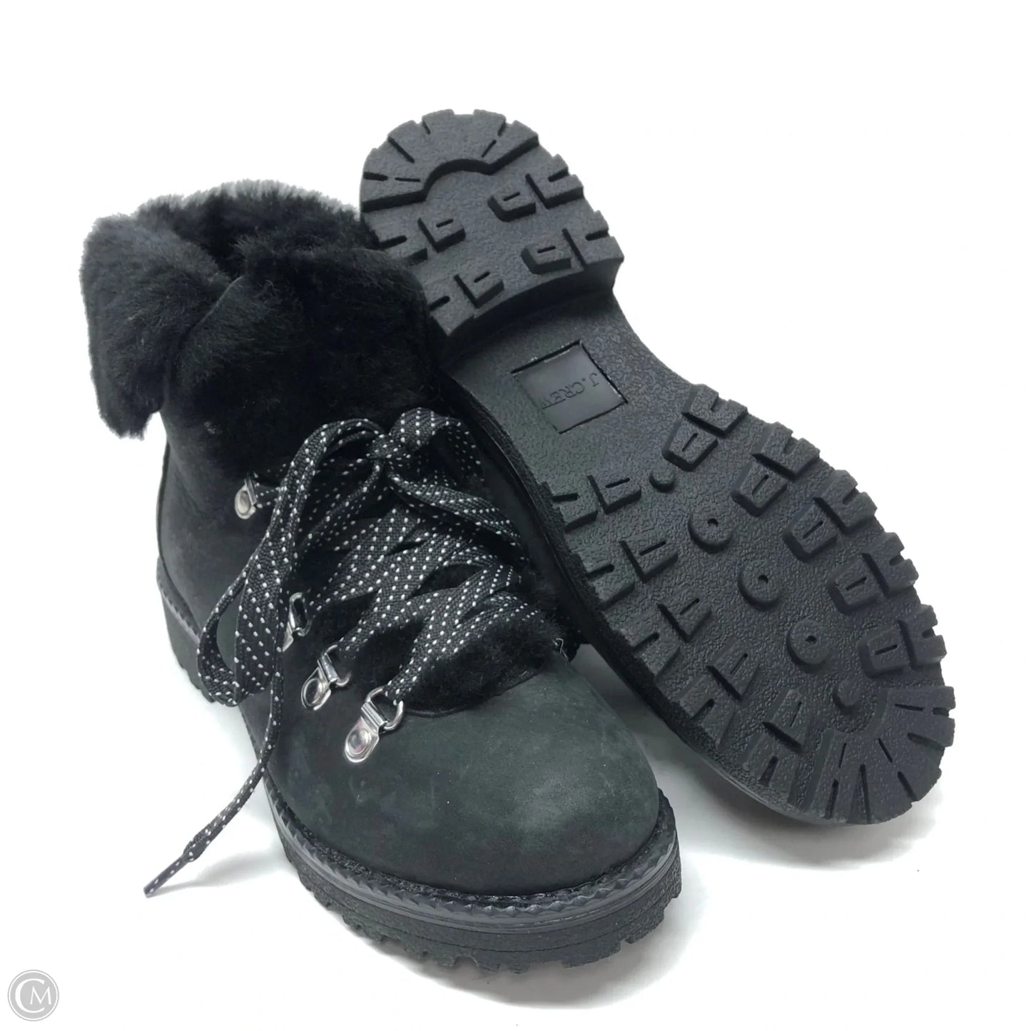 Boots Ankle Flats By J. Crew In Black, Size: 6