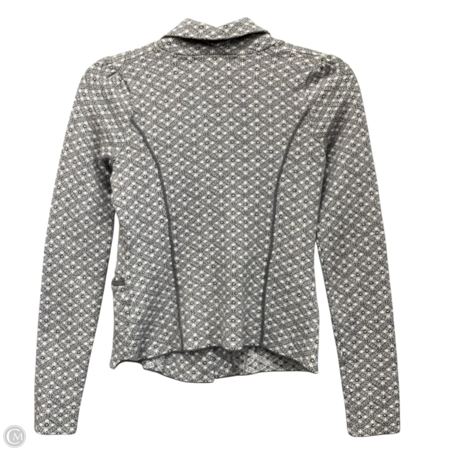 Blazer By Anthropologie In Grey & White, Size: S