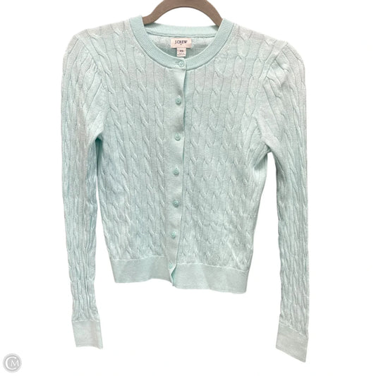 Cardigan By J. Crew In Blue, Size: Xs