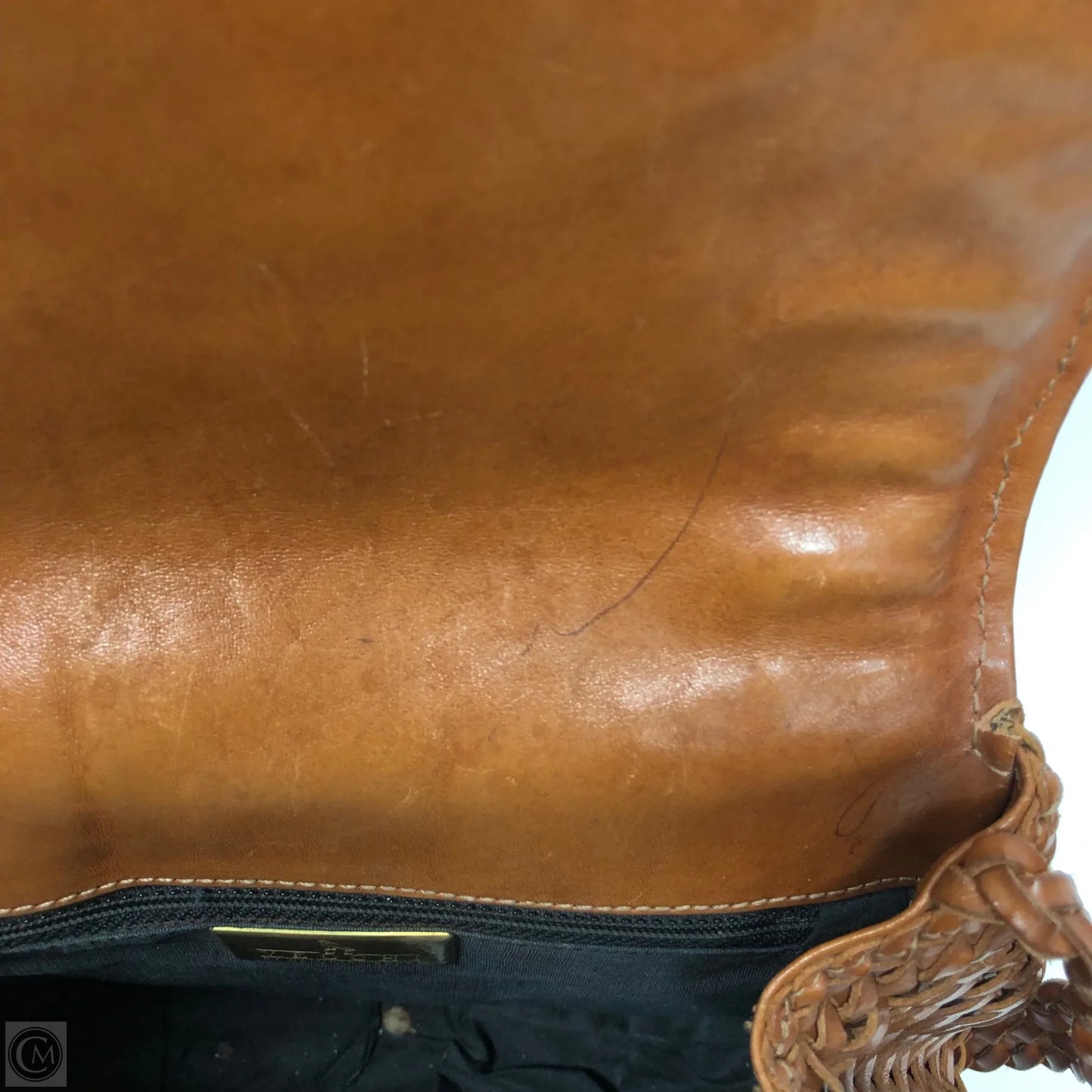 Crossbody Leather By Cmb, Size: Medium