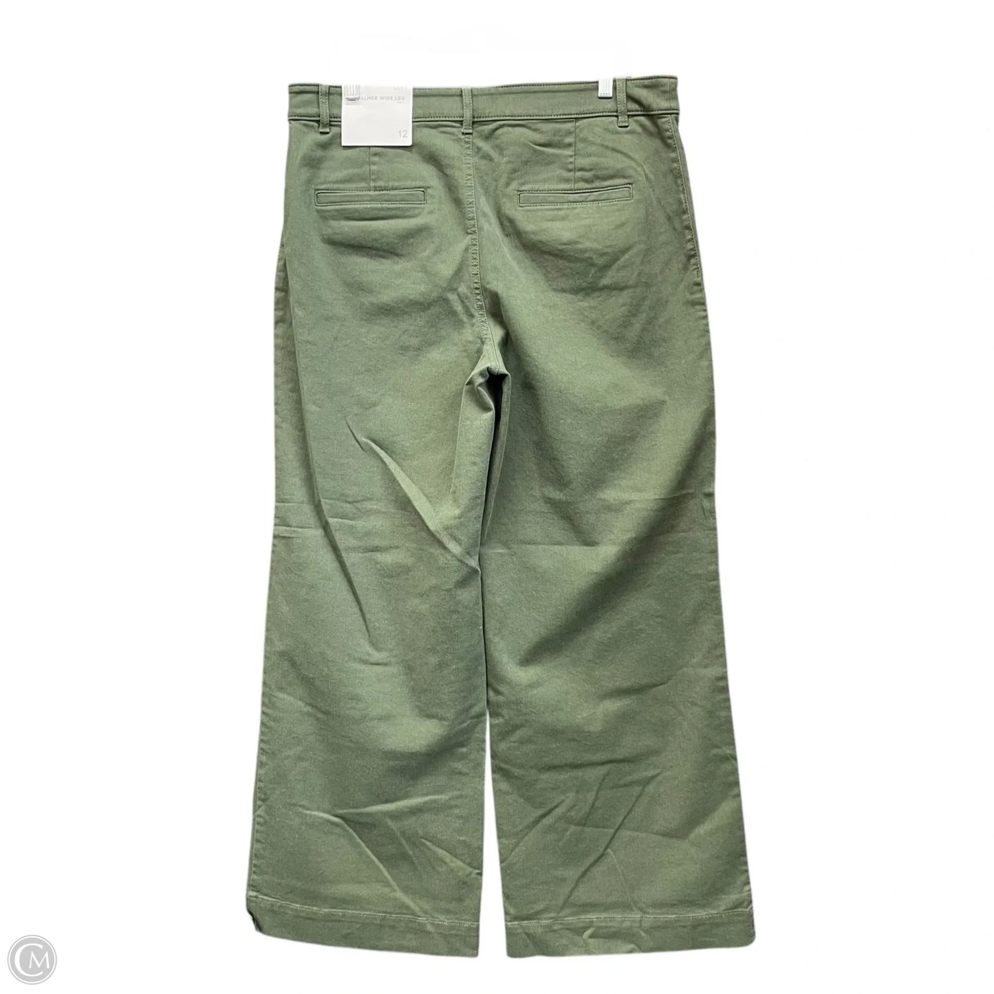 Jeans Wide Leg By Loft In Green, Size: 12