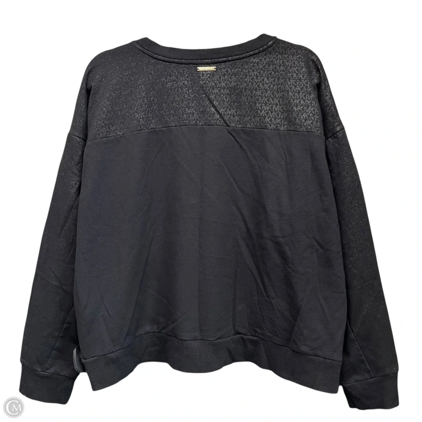 Sweatshirt Crewneck By Michael By Michael Kors In Black, Size: Xl