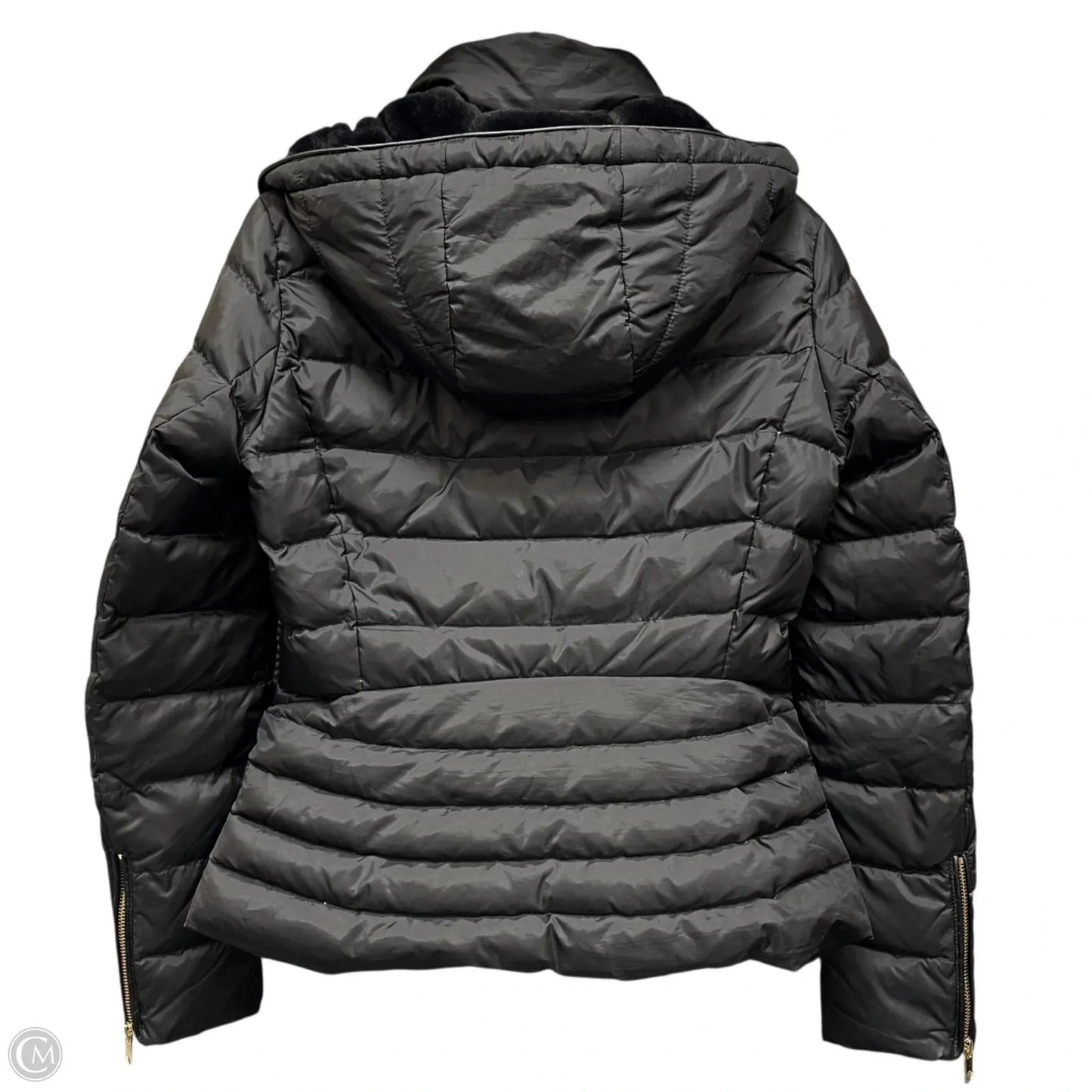 Jacket Puffer & Quilted By Zara In Black, Size: M