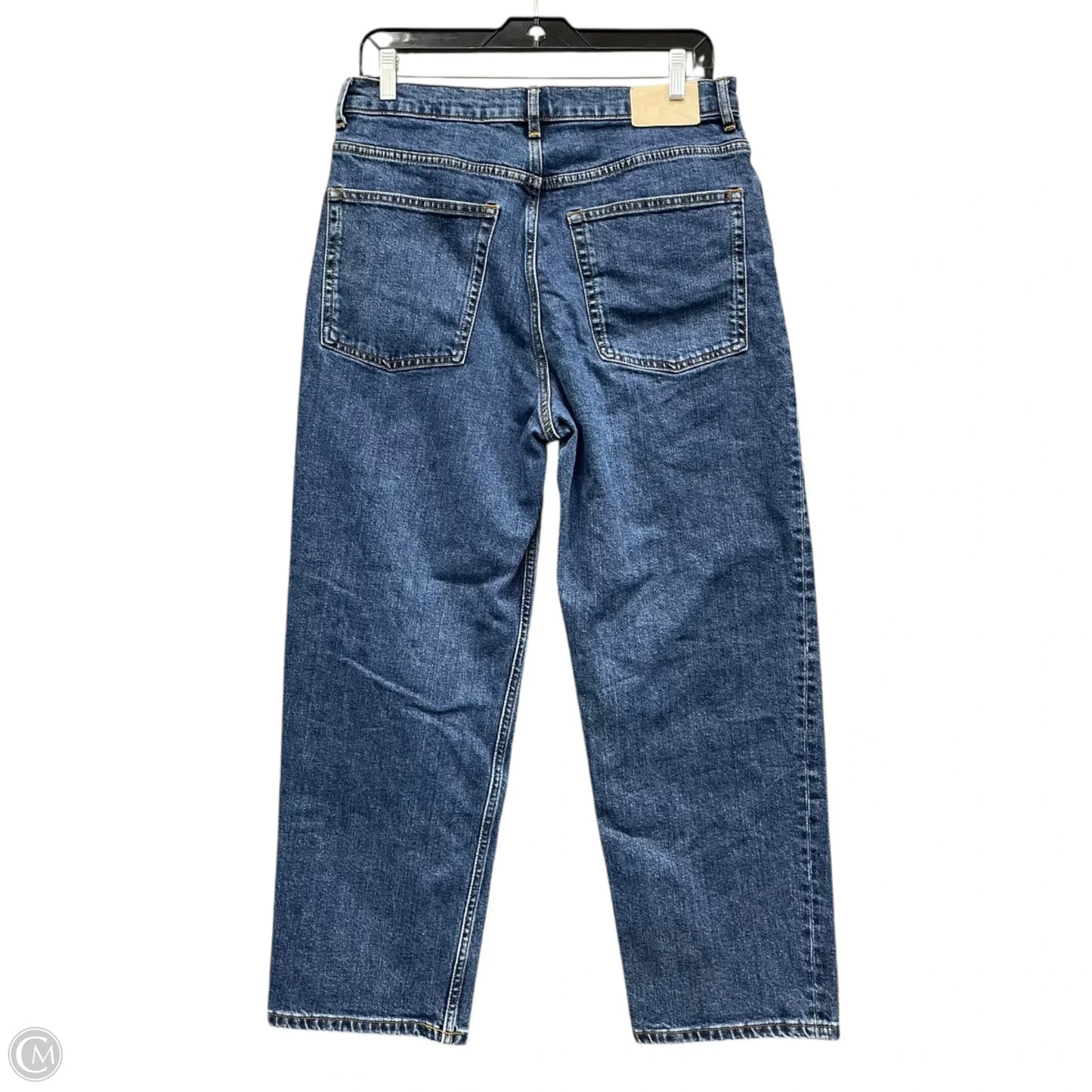 Jeans Straight By Everlane In Blue Denim, Size: 10