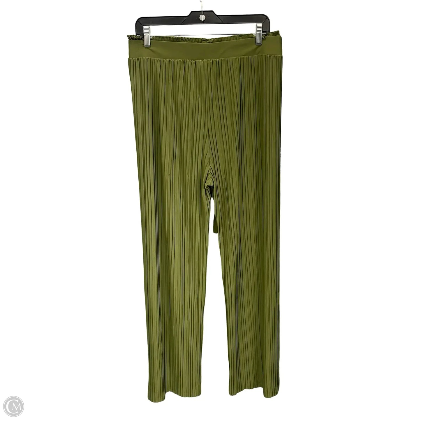 Pants Wide Leg By Soho Apparel In Green, Size: M