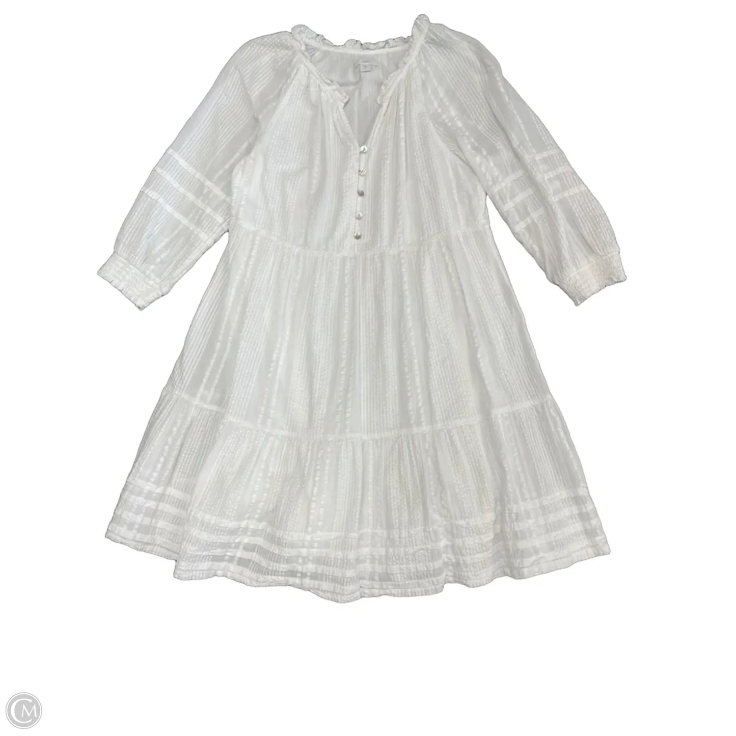 Dress Casual Short By J. Jill In White, Size: Sp