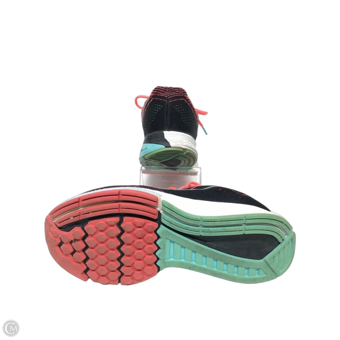 Shoes Athletic By Nike In Black & Orange, Size: 9
