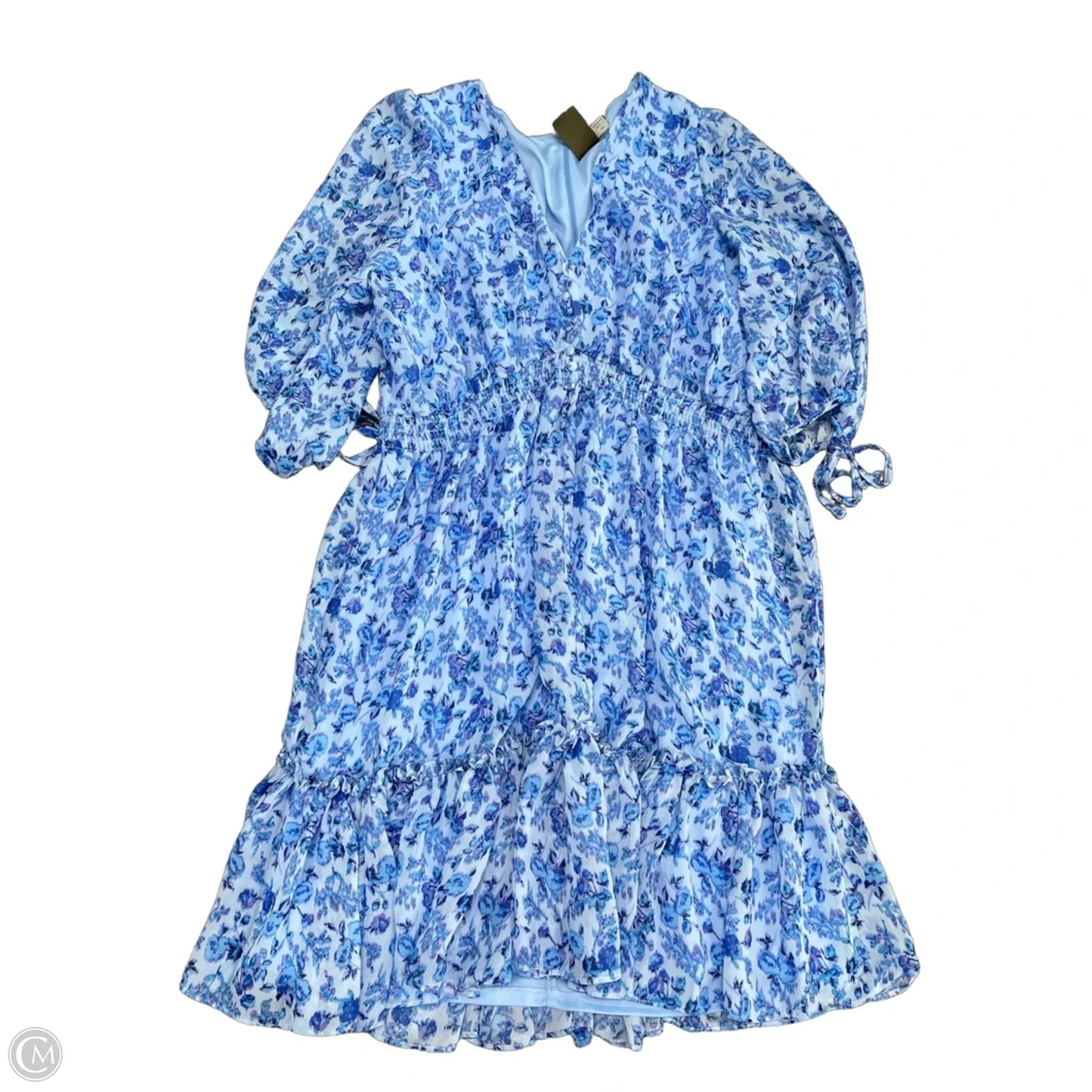 Dress Casual Short By Taylor In Floral Print, Size: 16