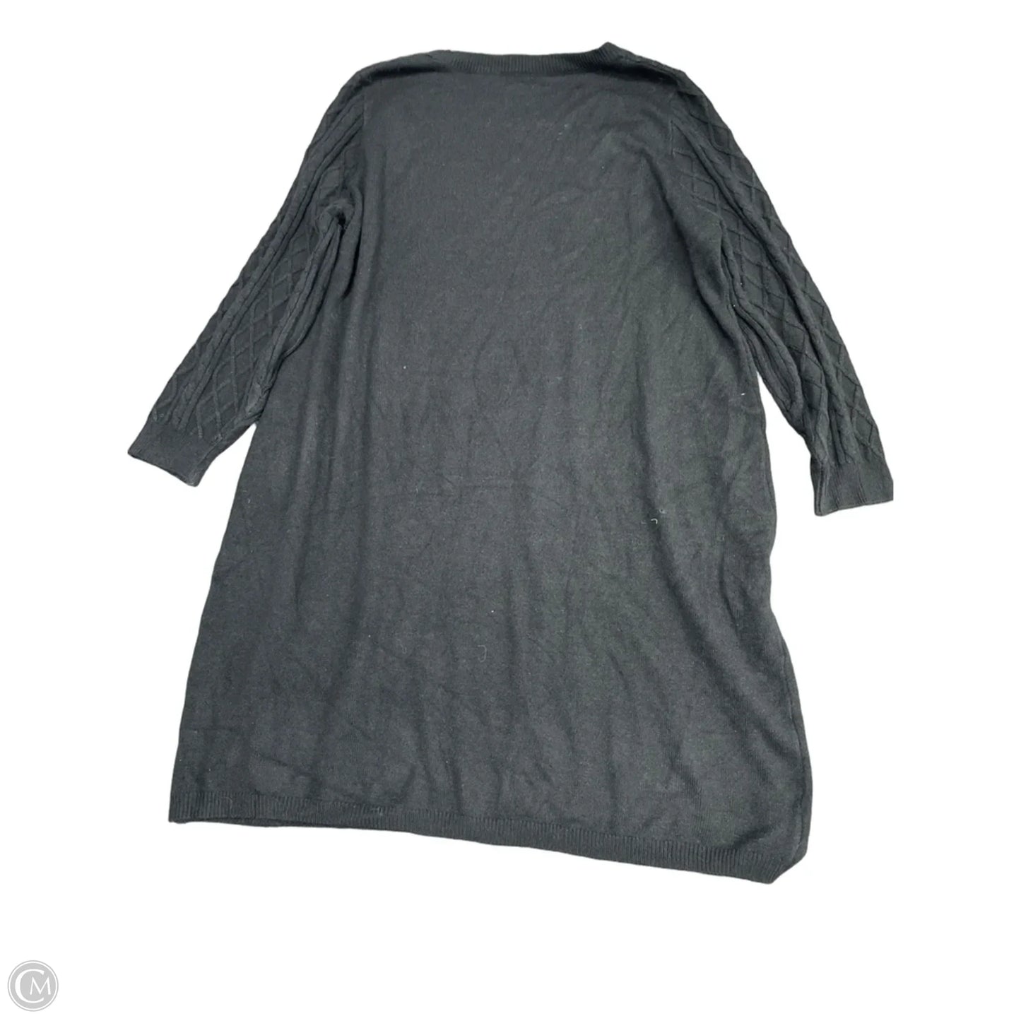 Dress Sweater By Cato In Black, Size: 24