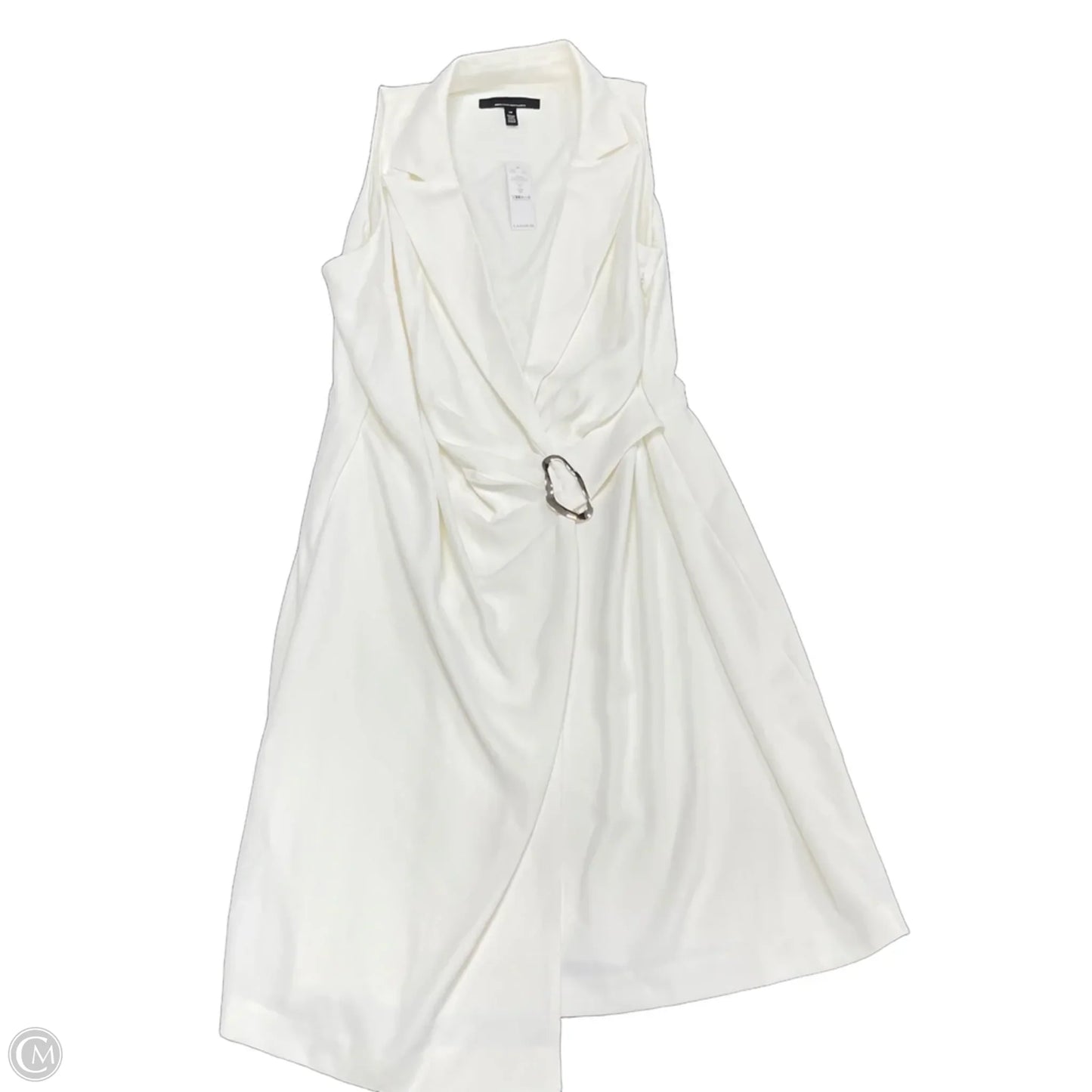 Dress Casual Short By White House Black Market In Cream, Size: 16