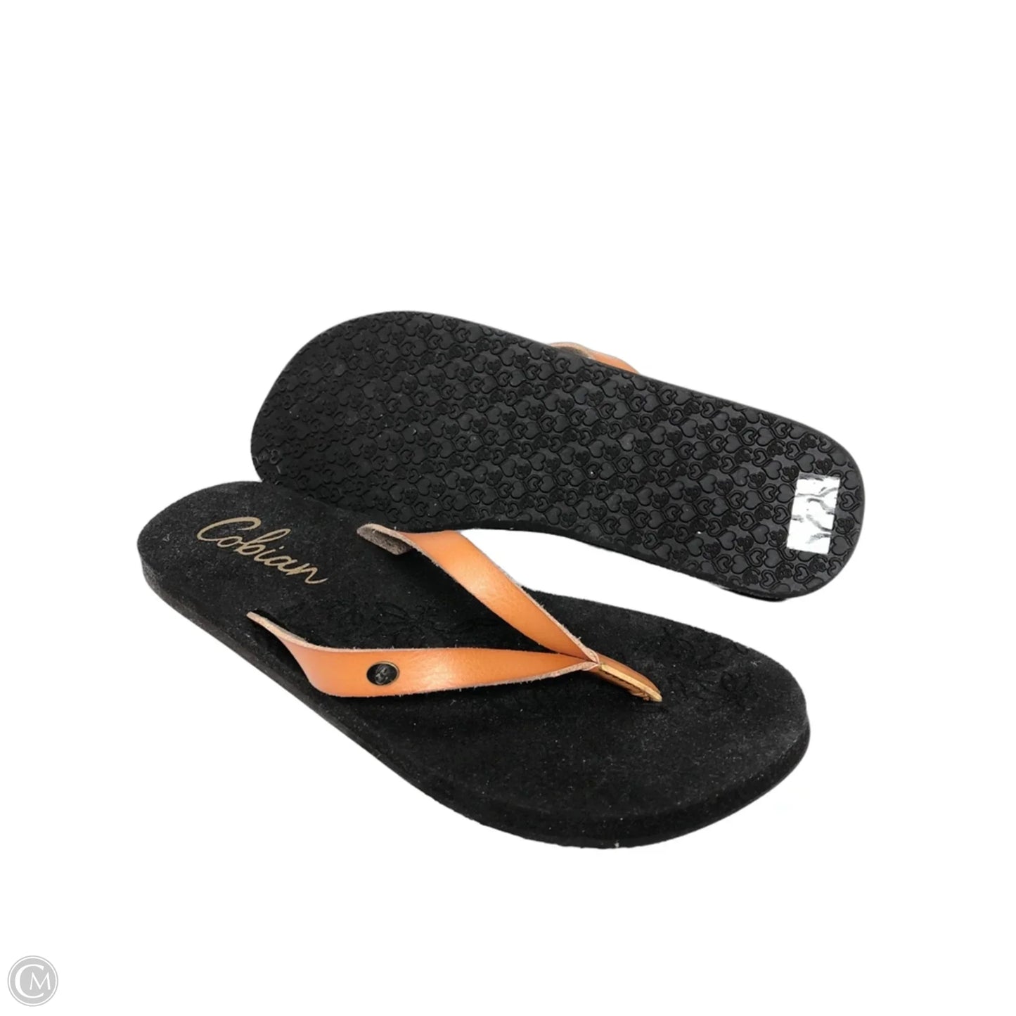 Sandals Flip Flops By Clothes Mentor In Brown, Size: 9