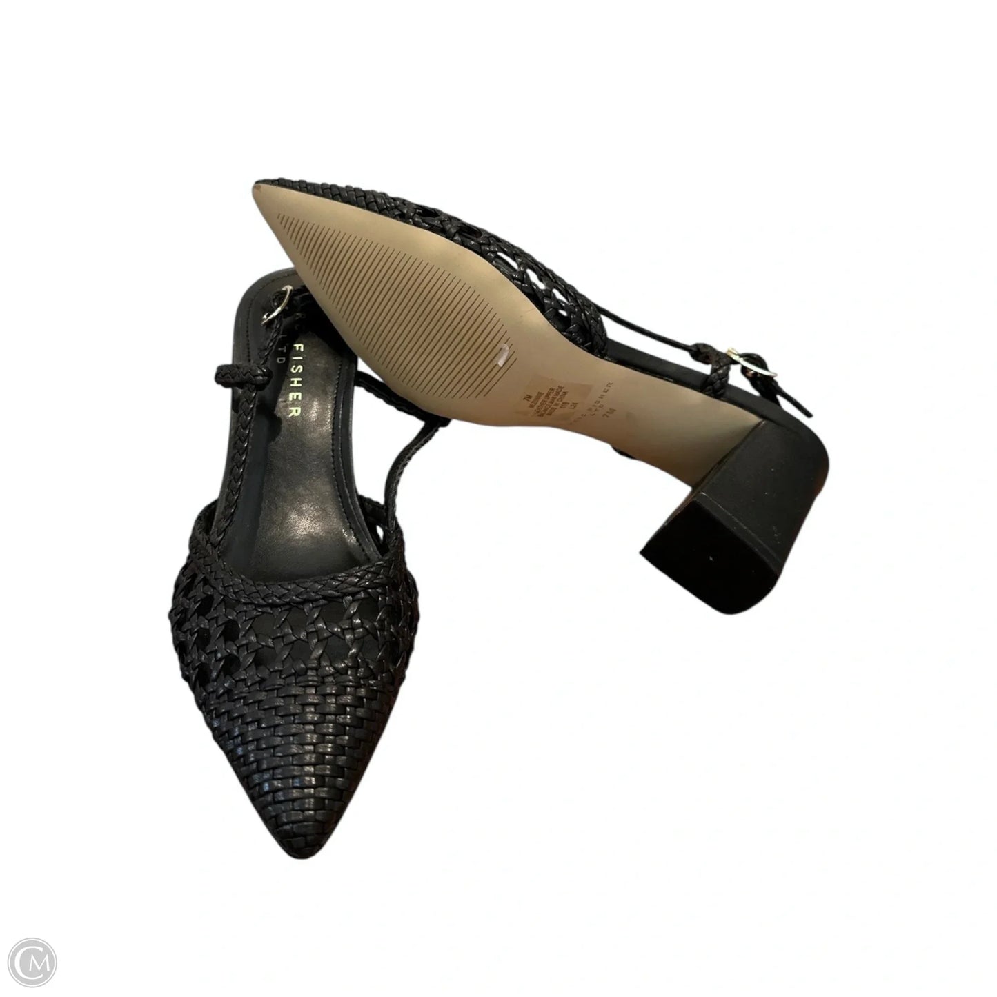 Shoes Heels Block By Marc Fisher In Black, Size: 7