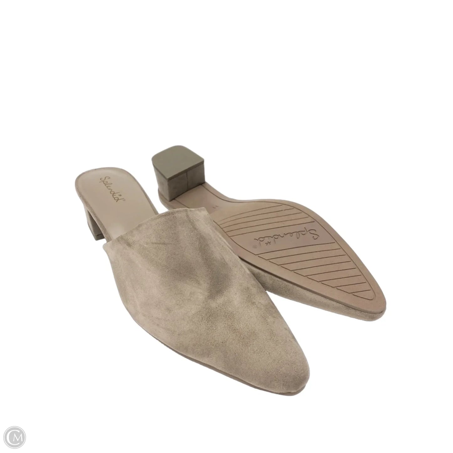 Shoes Heels Block By Splendid In Taupe, Size: 11