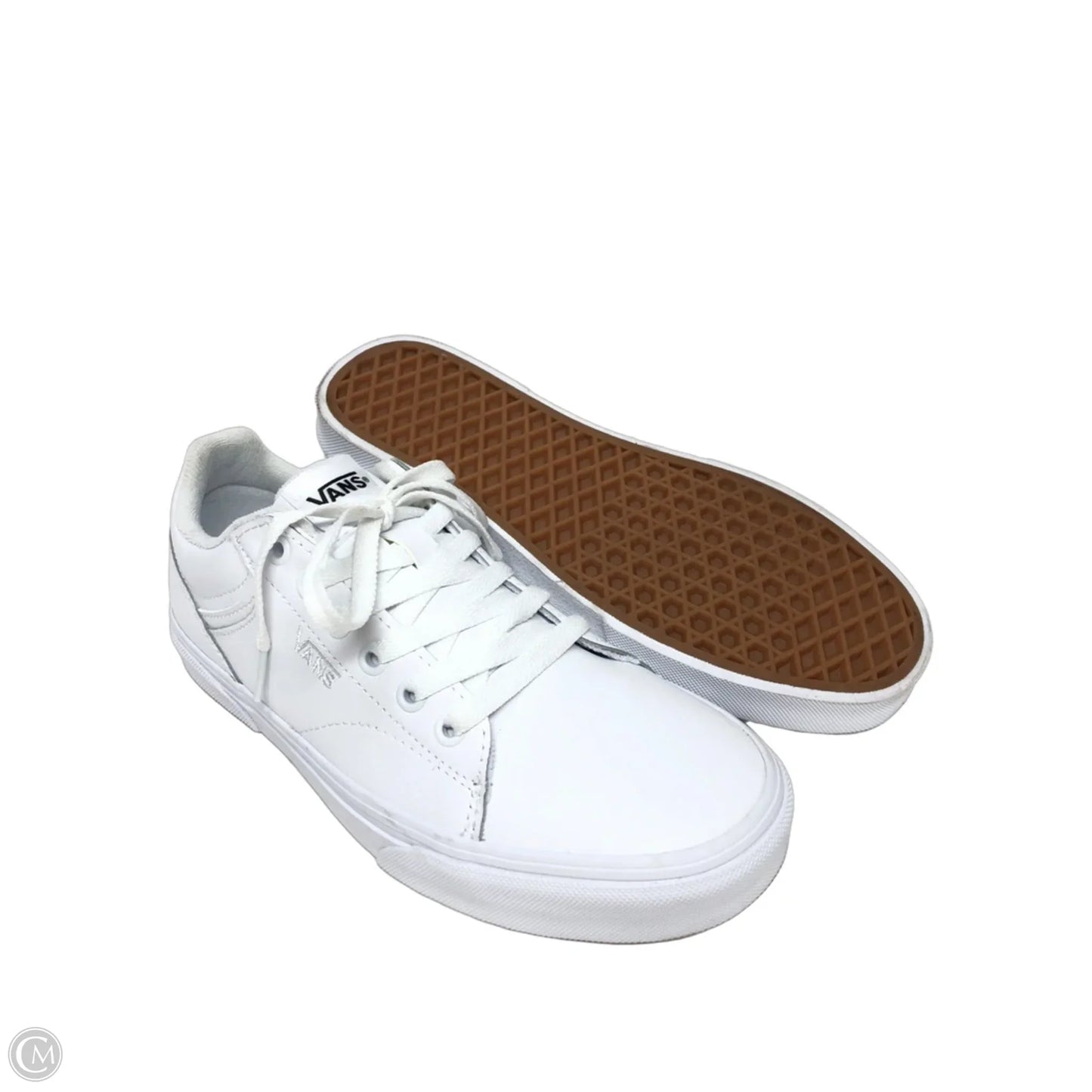 Shoes Sneakers By Vans In White, Size: 8.5