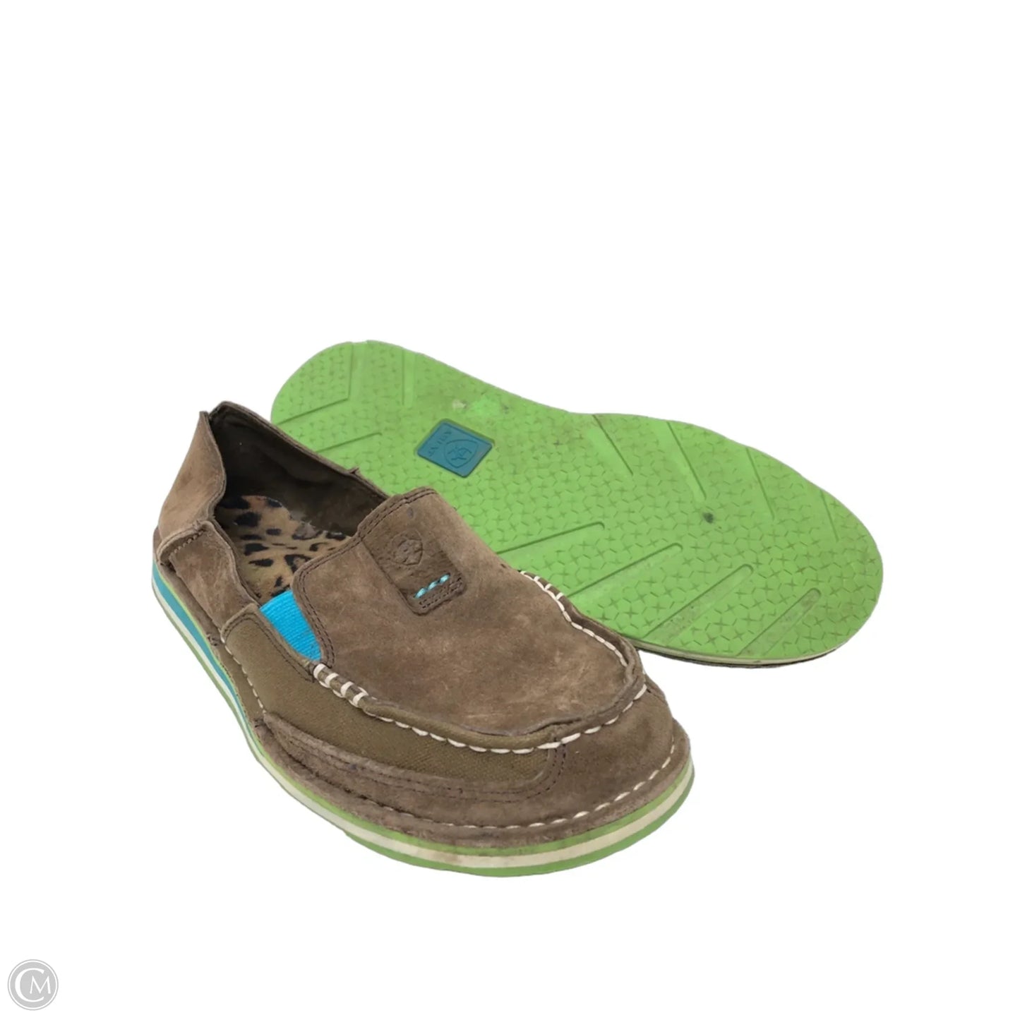 Shoes Sneakers By Ariat In Brown, Size: 8.5