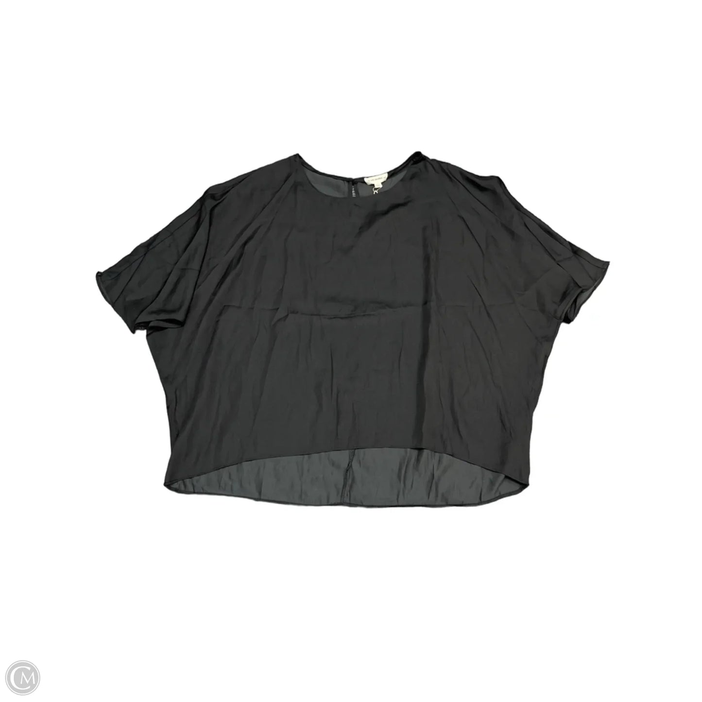 Top Short Sleeve By Ee Some In Black, Size: L