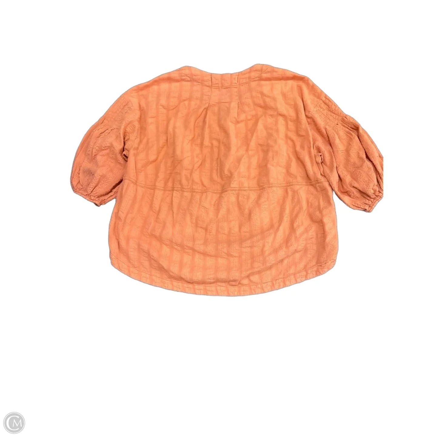 Top Short Sleeve By We The Free In Orange, Size: M