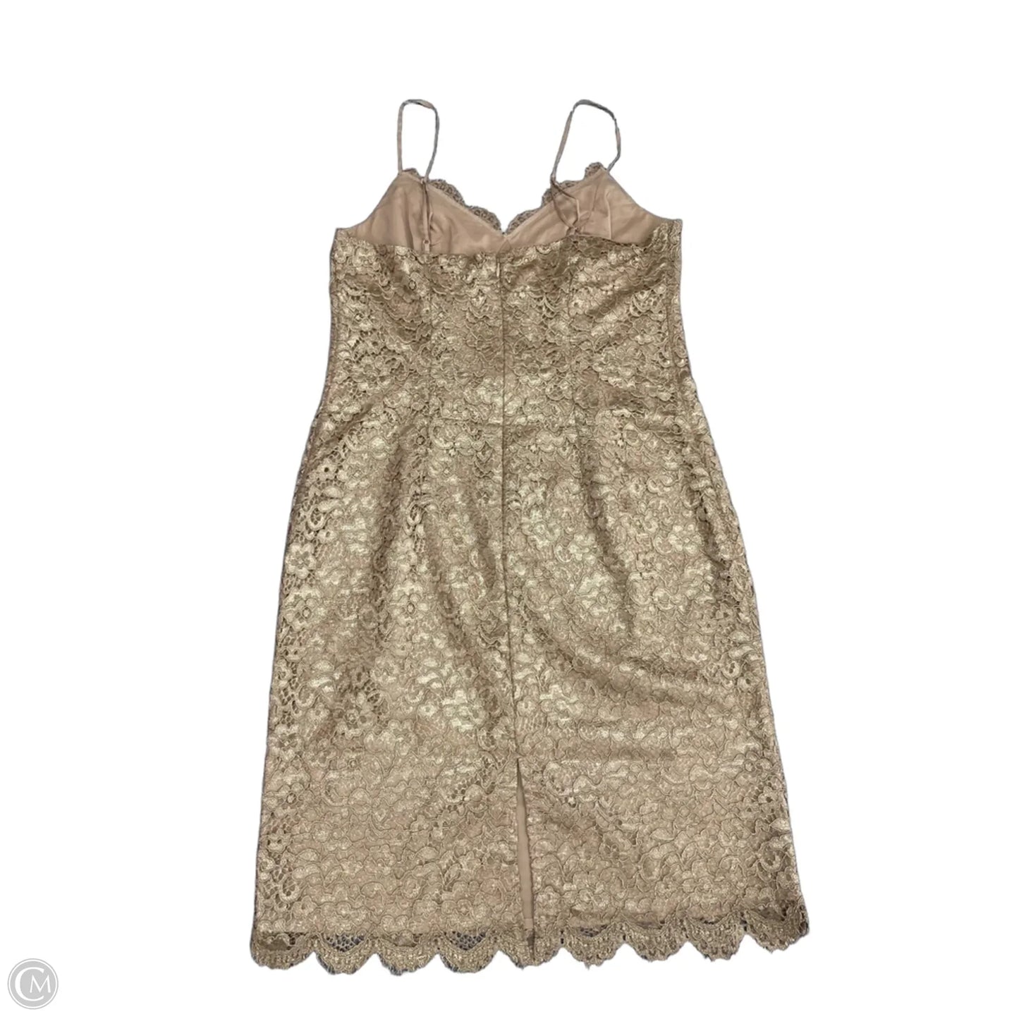 Dress Casual Short By Express In Bronze, Size: L