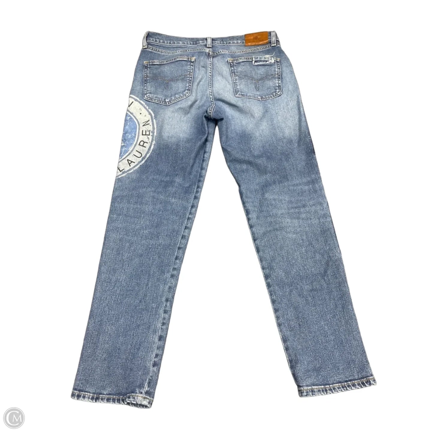 Jeans Skinny By Lauren By Ralph Lauren In Blue, Size: 4