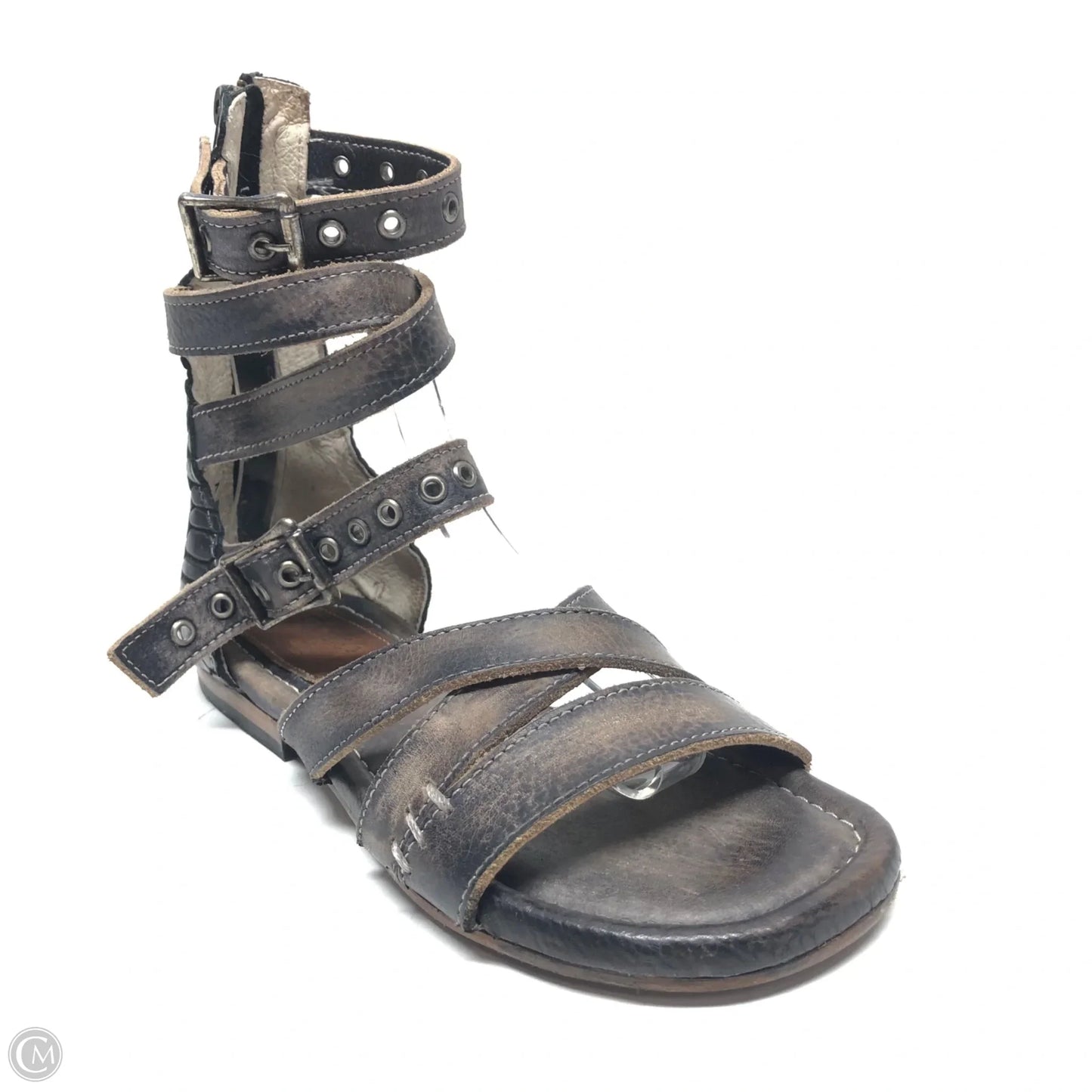 Sandals Flats By Freebird In Taupe, Size: 7