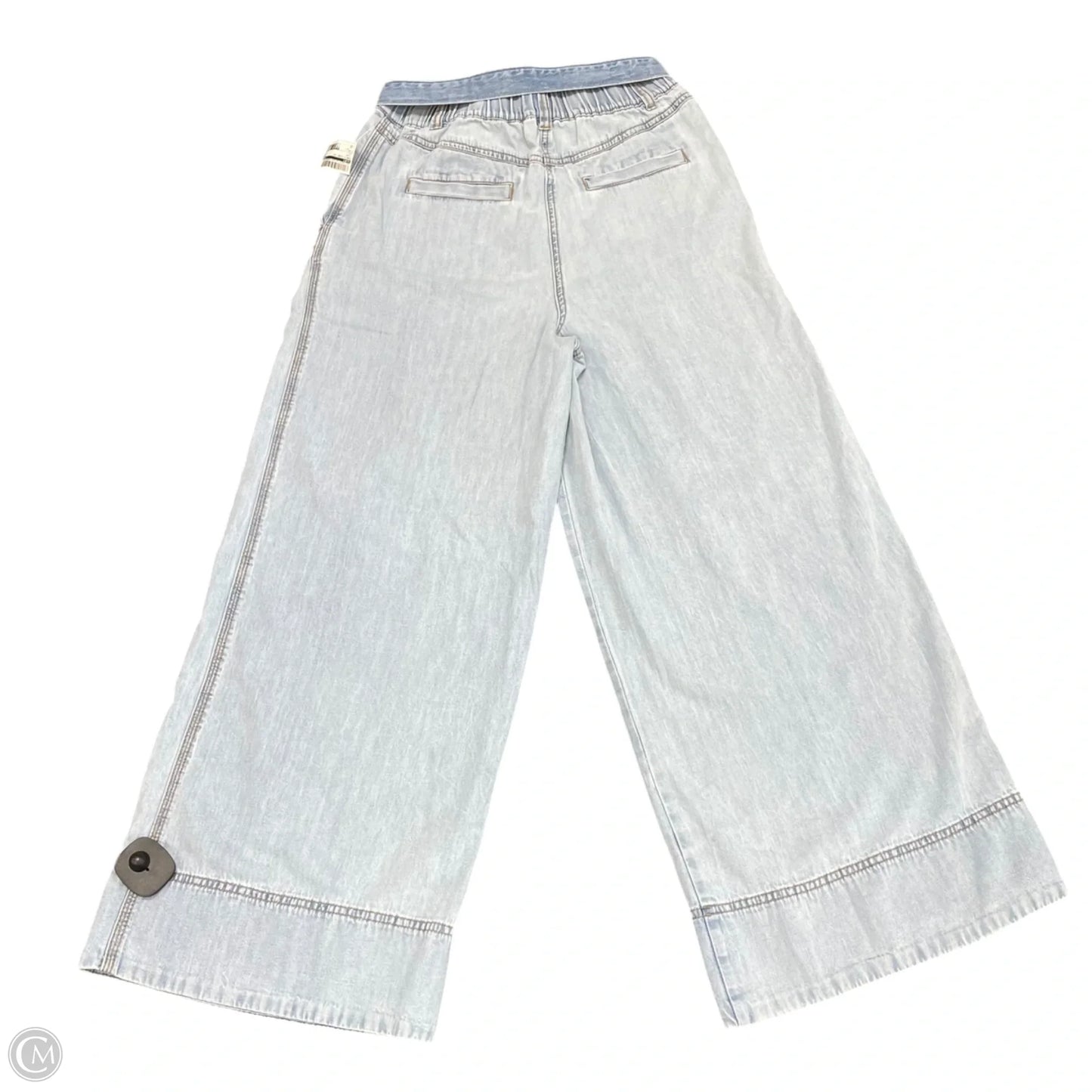 Pants Wide Leg By Loft In Blue, Size: 2p