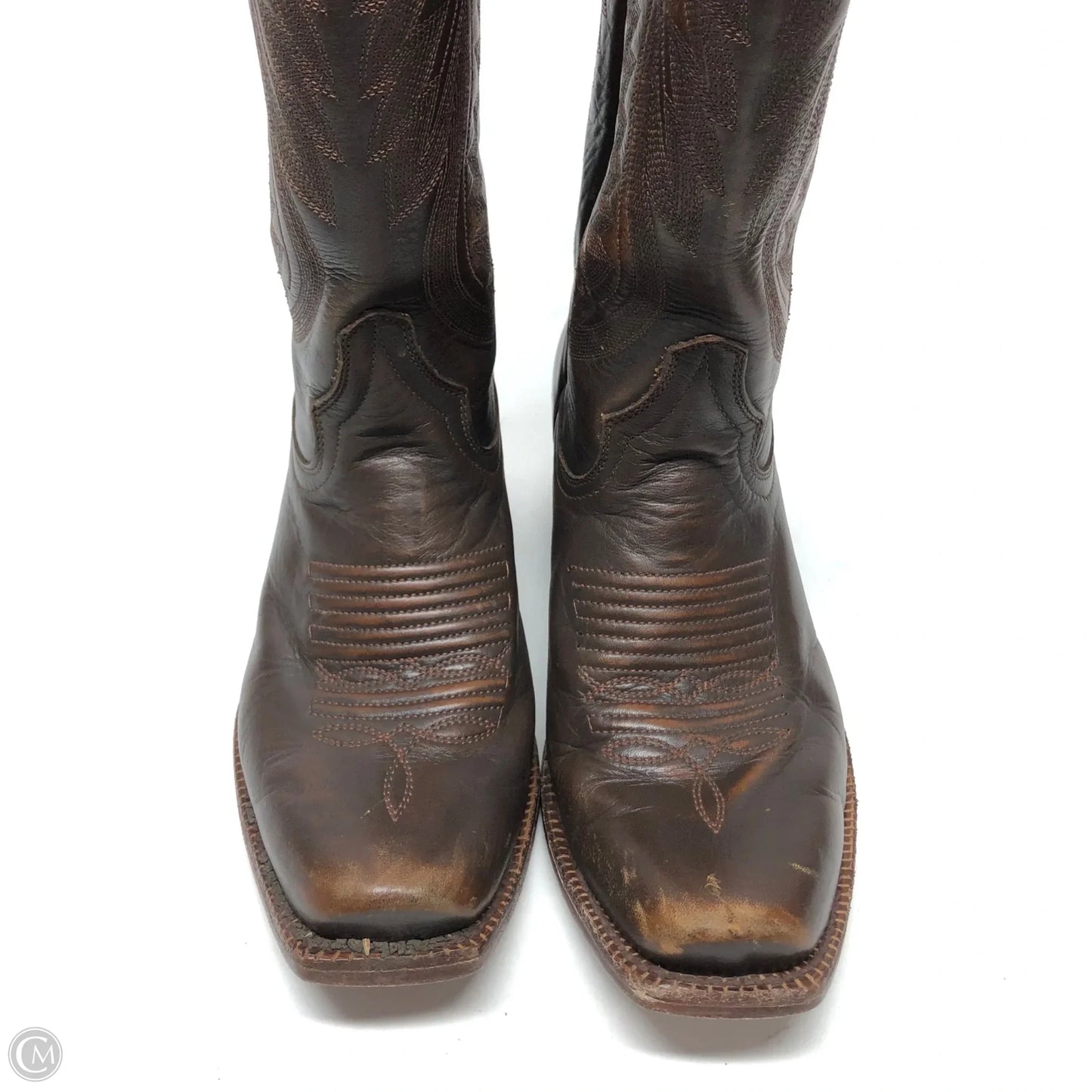 Boots Western By Clothes Mentor In Brown, Size: 8