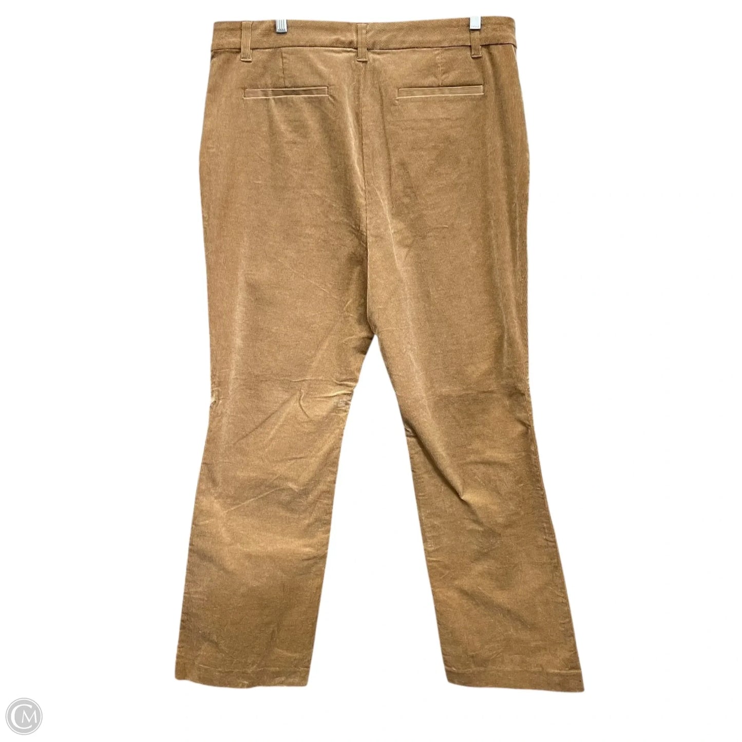 Pants Corduroy By Lauren By Ralph Lauren In Tan, Size: 18