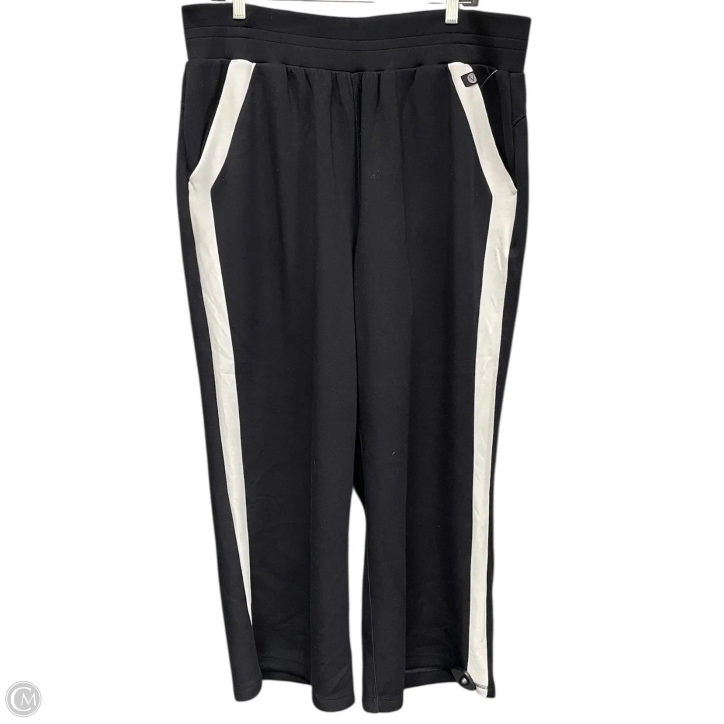 Lounge Set Pants By Livi Active In Black & White, Size: 18