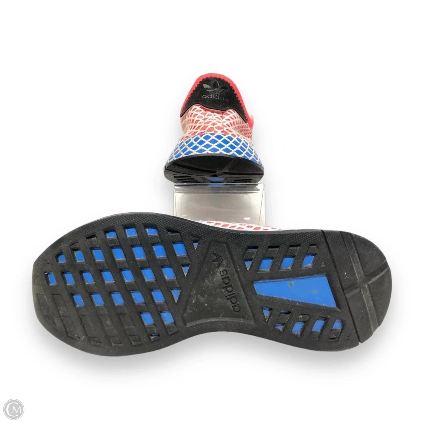 Shoes Athletic By Adidas In Blue & Red & White, Size: 6.5