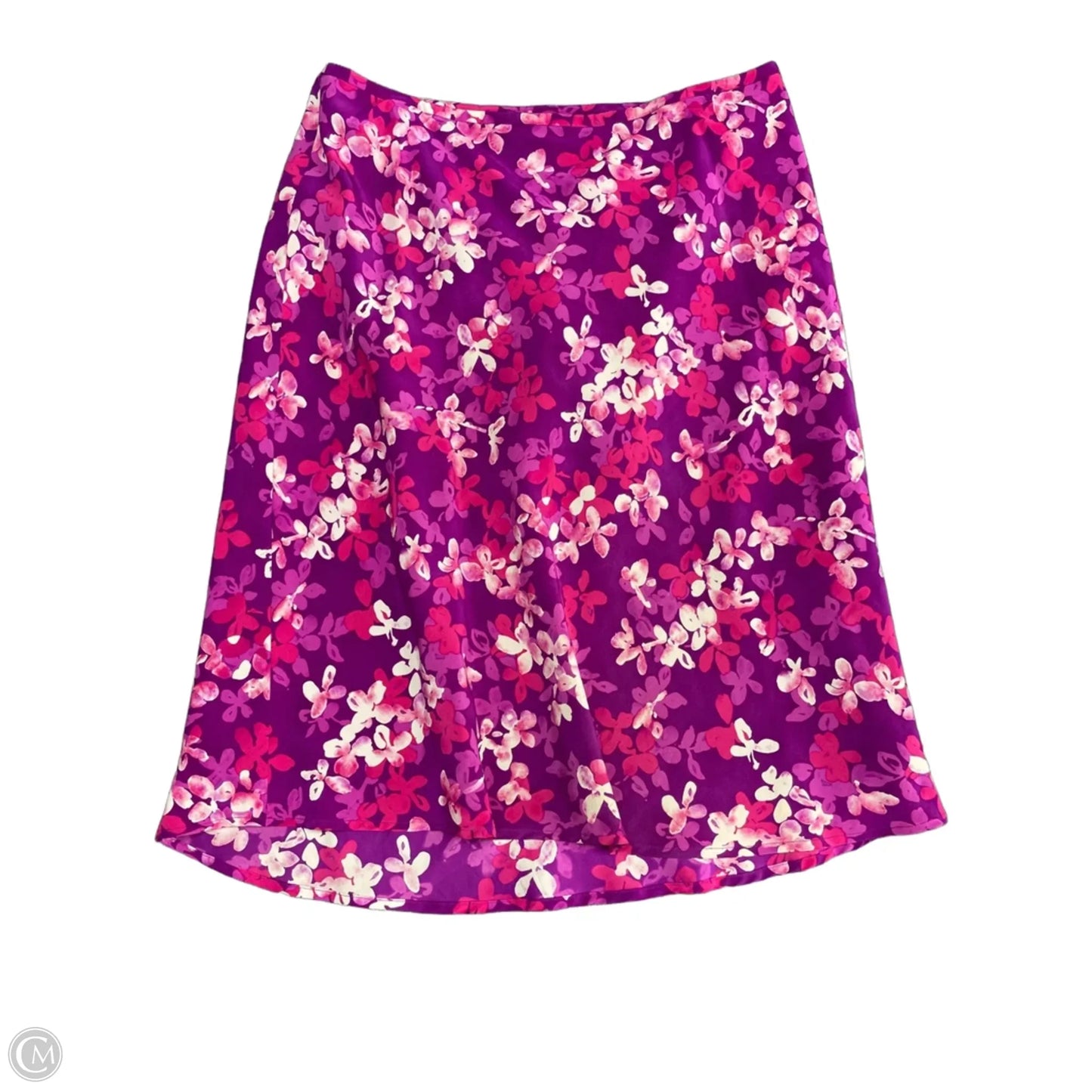 Skirt Mini & Short By Ann Taylor In Pink & Purple, Size: 10