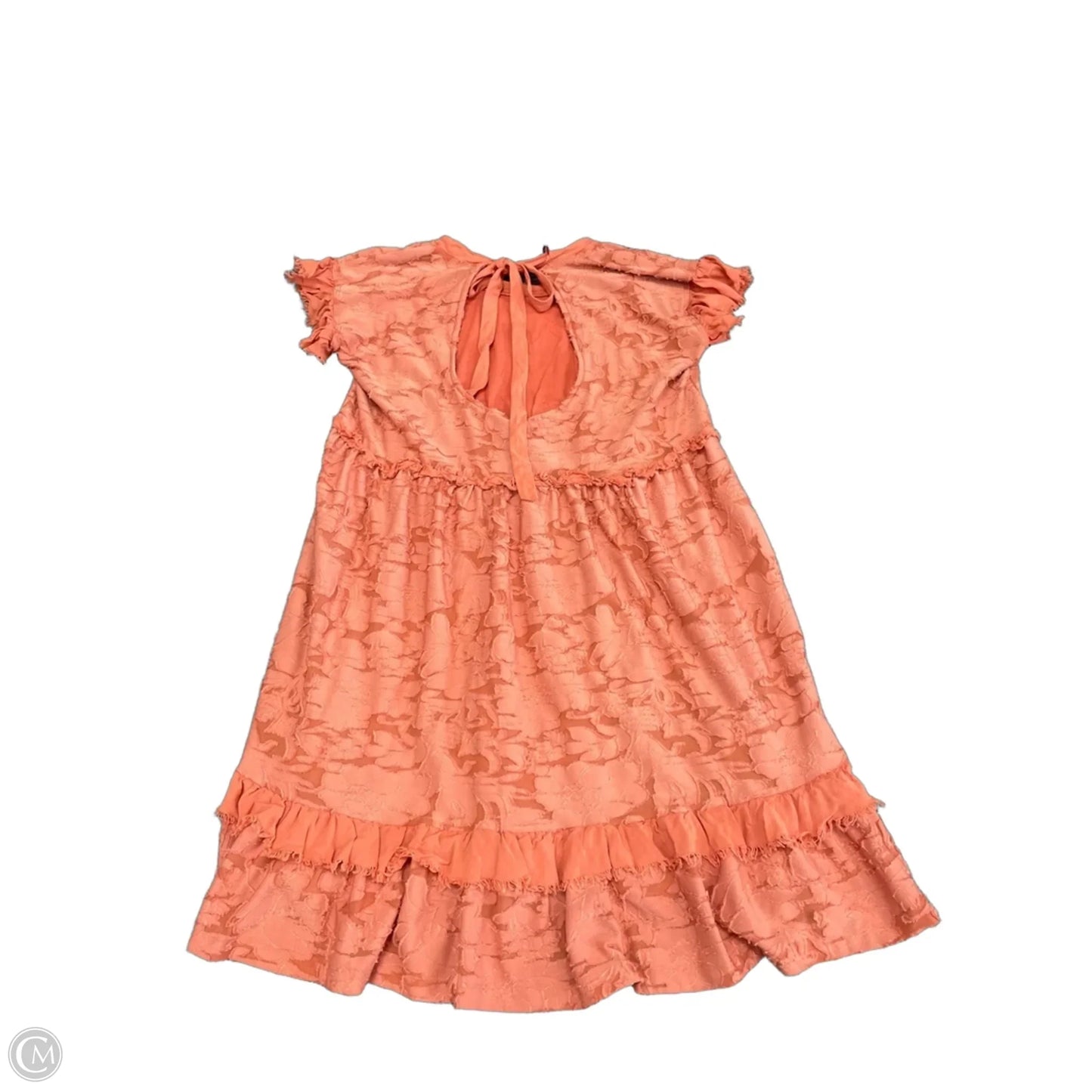 Dress Casual Short By Anthropologie In Orange, Size: Xs