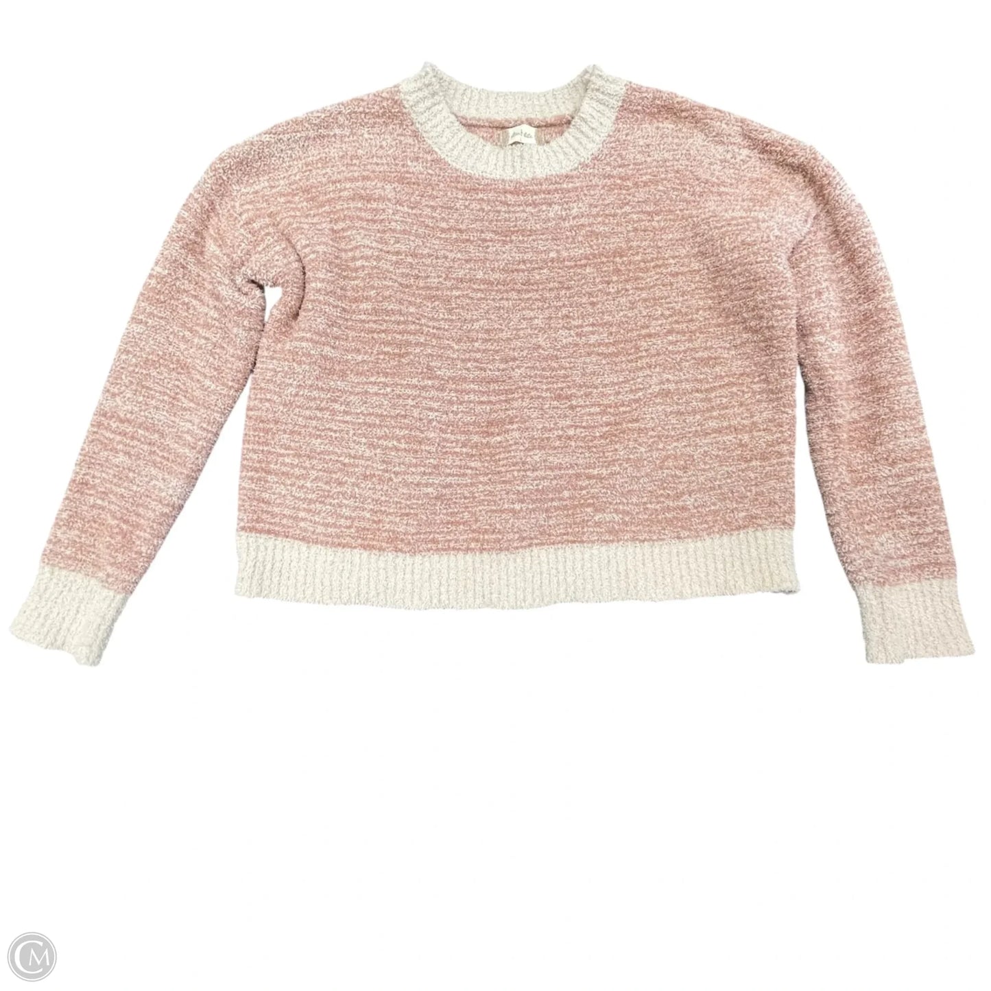 Sweater By Altard State In Cream & Pink, Size: L