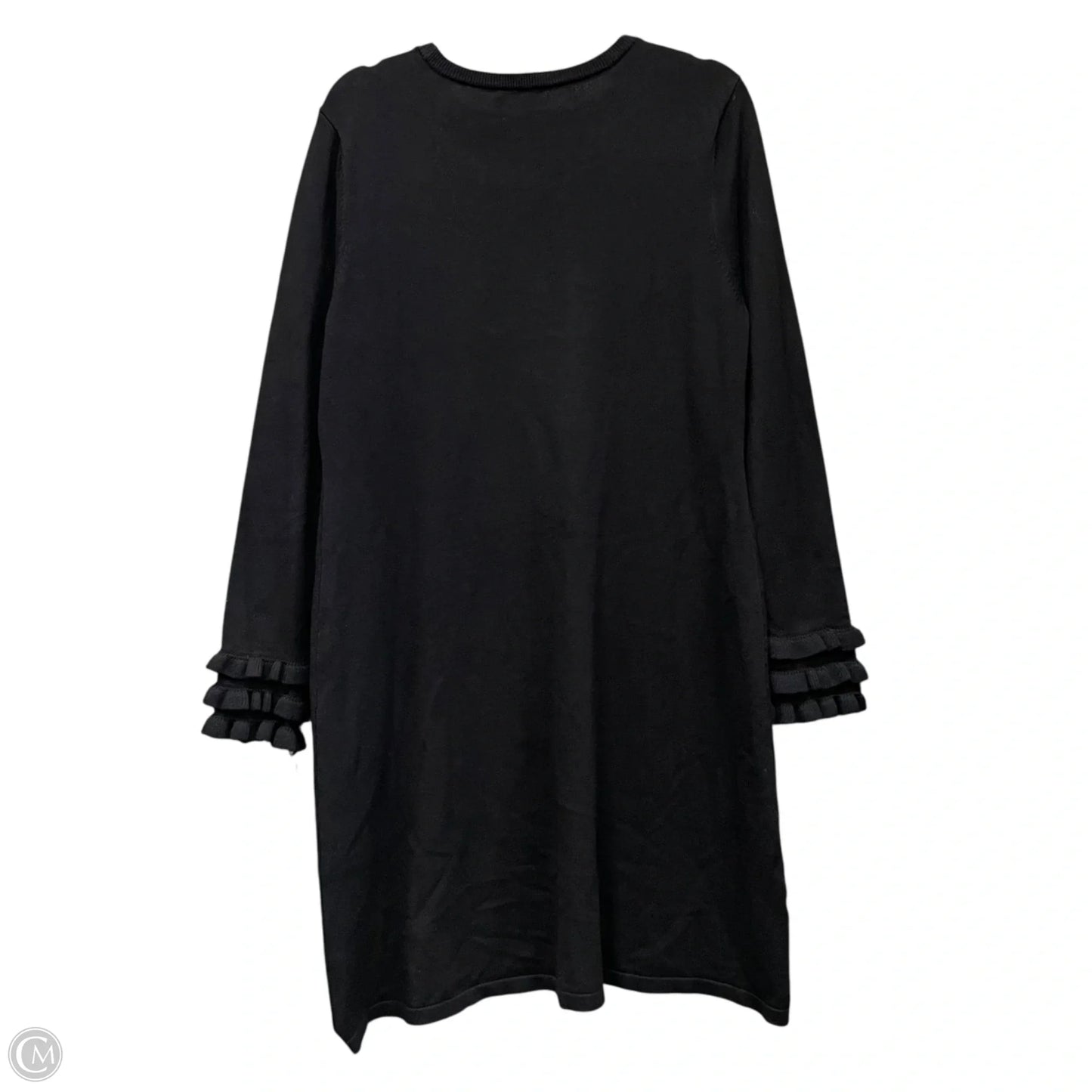 Dress Sweater By Calvin Klein In Black, Size: Xl